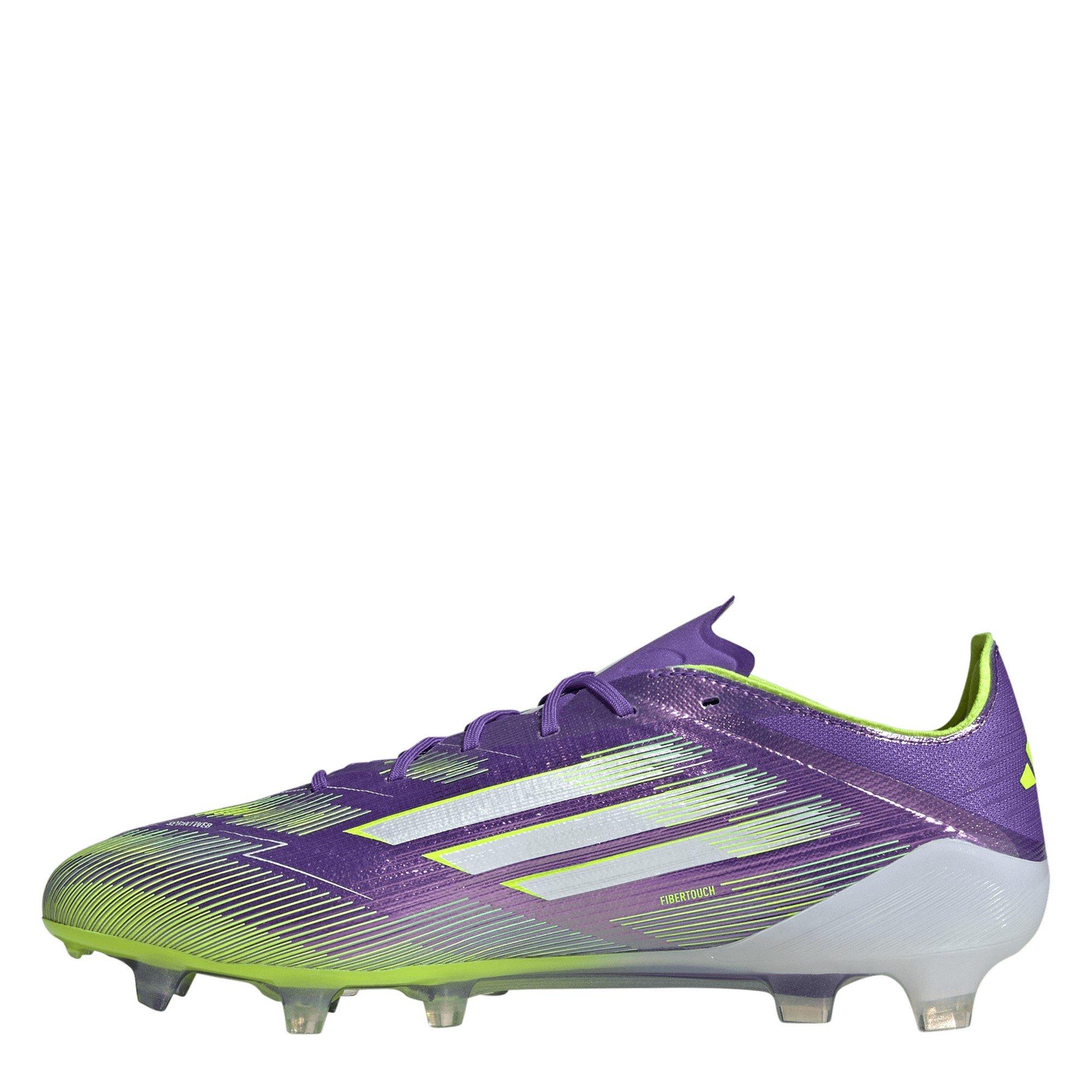Purple/White - adidas - F50 Elite Adults Firm Ground Football Boots - 2