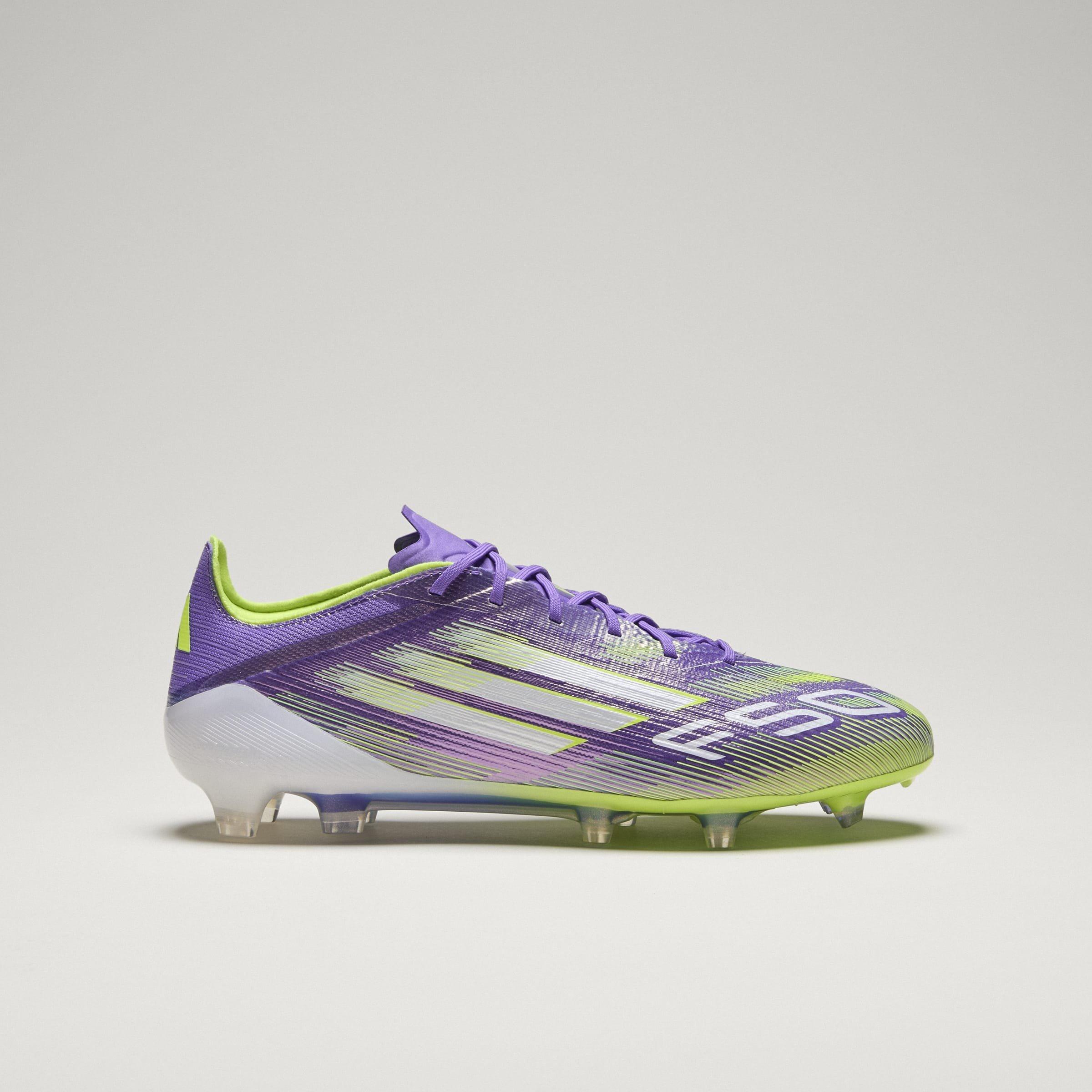 Purple/White - adidas - F50 Elite Adults Firm Ground Football Boots - 12