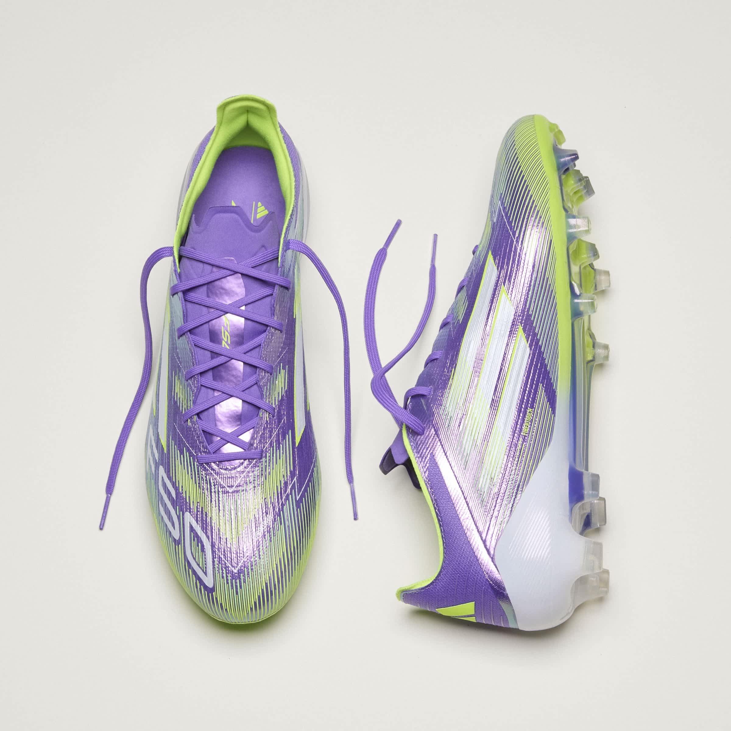Purple/White - adidas - F50 Elite Adults Firm Ground Football Boots - 13