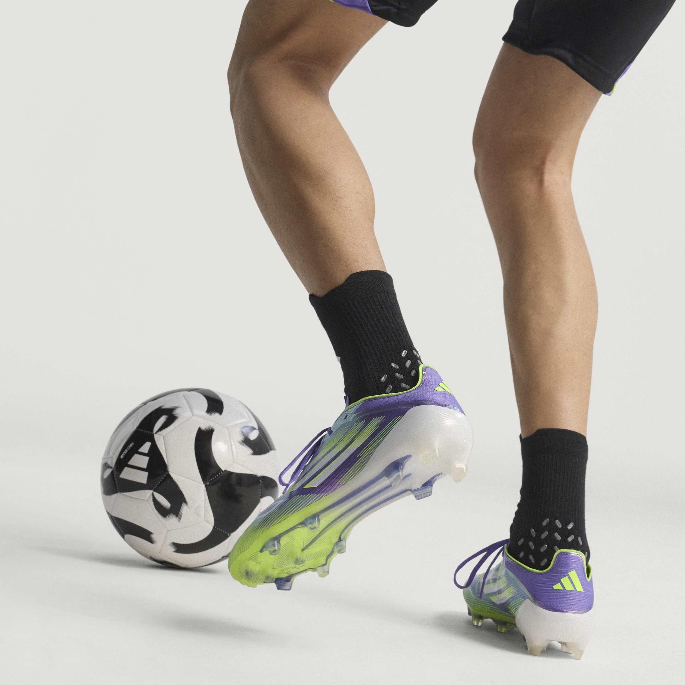Purple/White - adidas - F50 Elite Adults Firm Ground Football Boots - 15