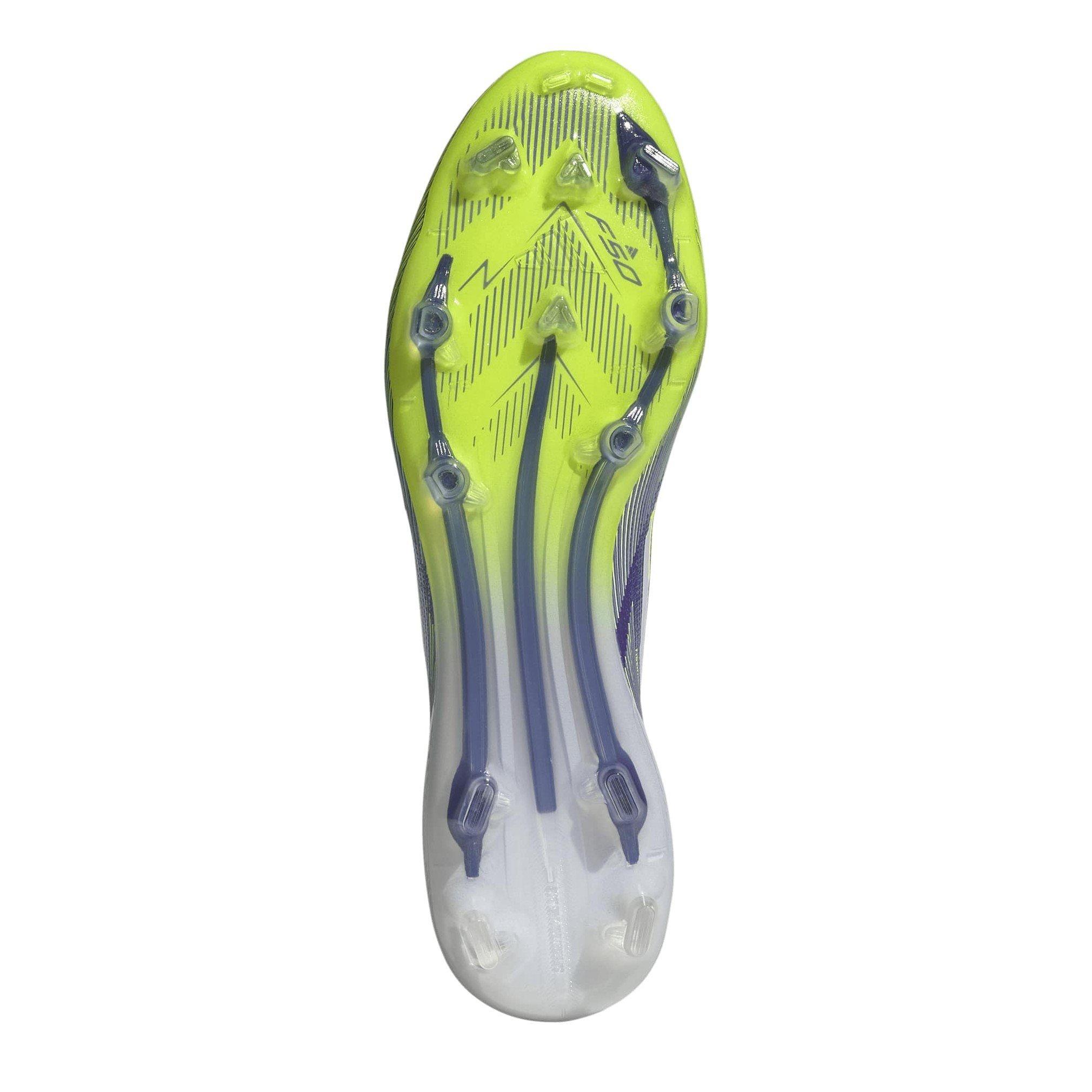 Purple/White - adidas - F50 Elite Adults Firm Ground Football Boots - 8