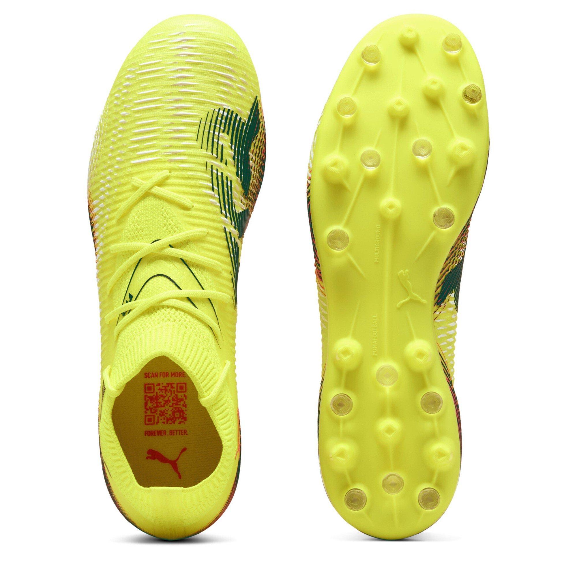 Yellow Alert- - Puma - Men's Future 8 Match MG Firm Ground Football Boots - 3
