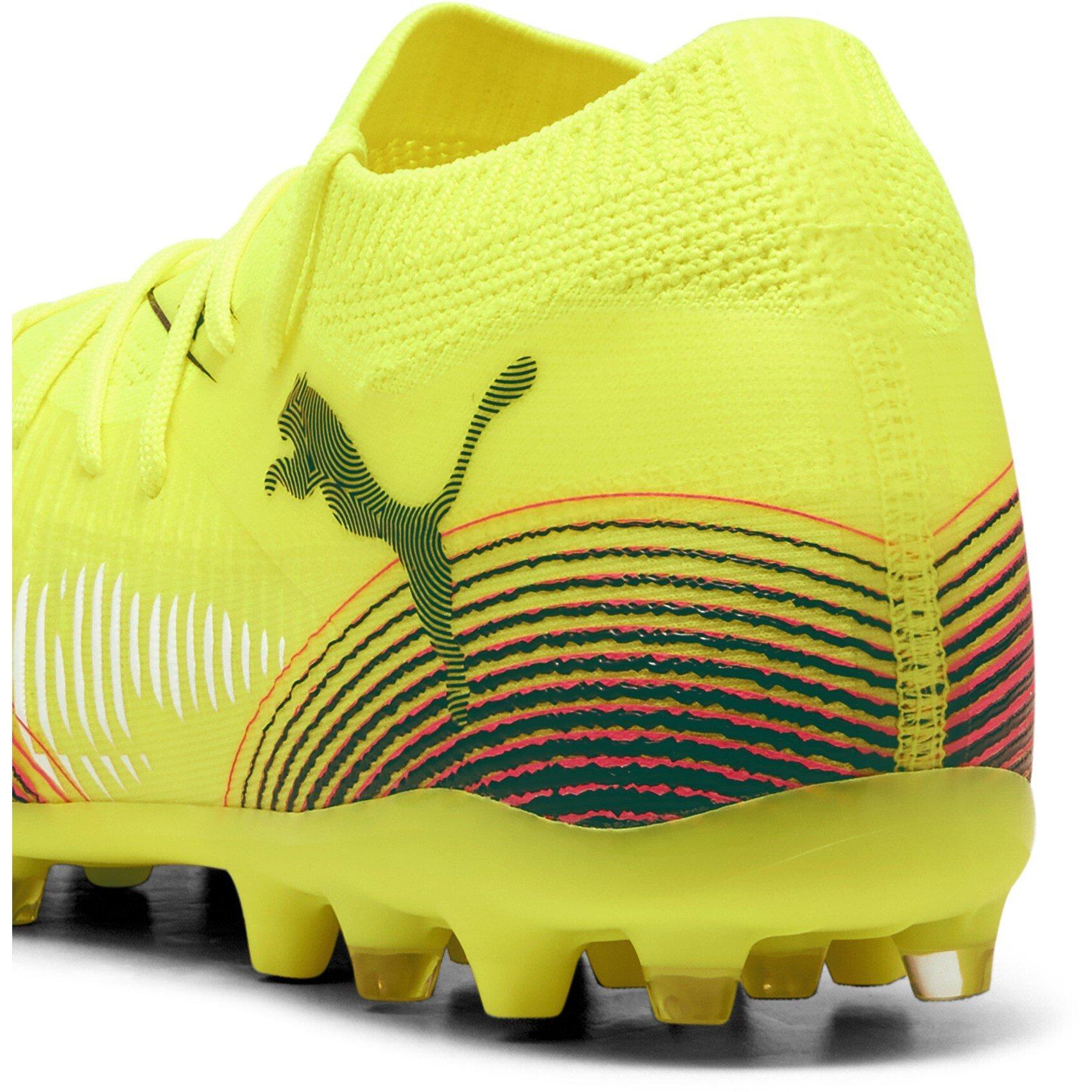 Yellow Alert- - Puma - Men's Future 8 Match MG Firm Ground Football Boots - 5