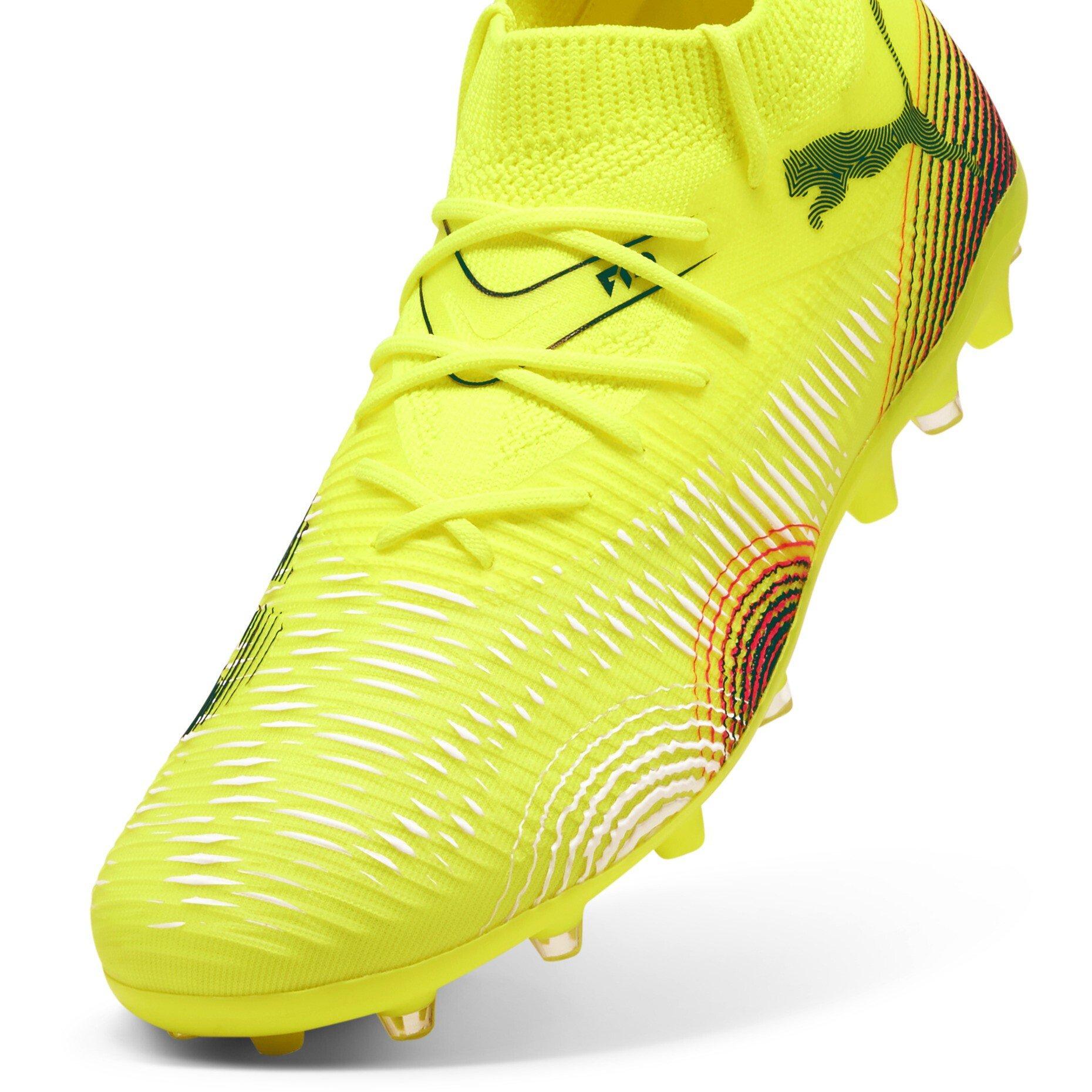 Yellow Alert- - Puma - Men's Future 8 Match MG Firm Ground Football Boots - 6