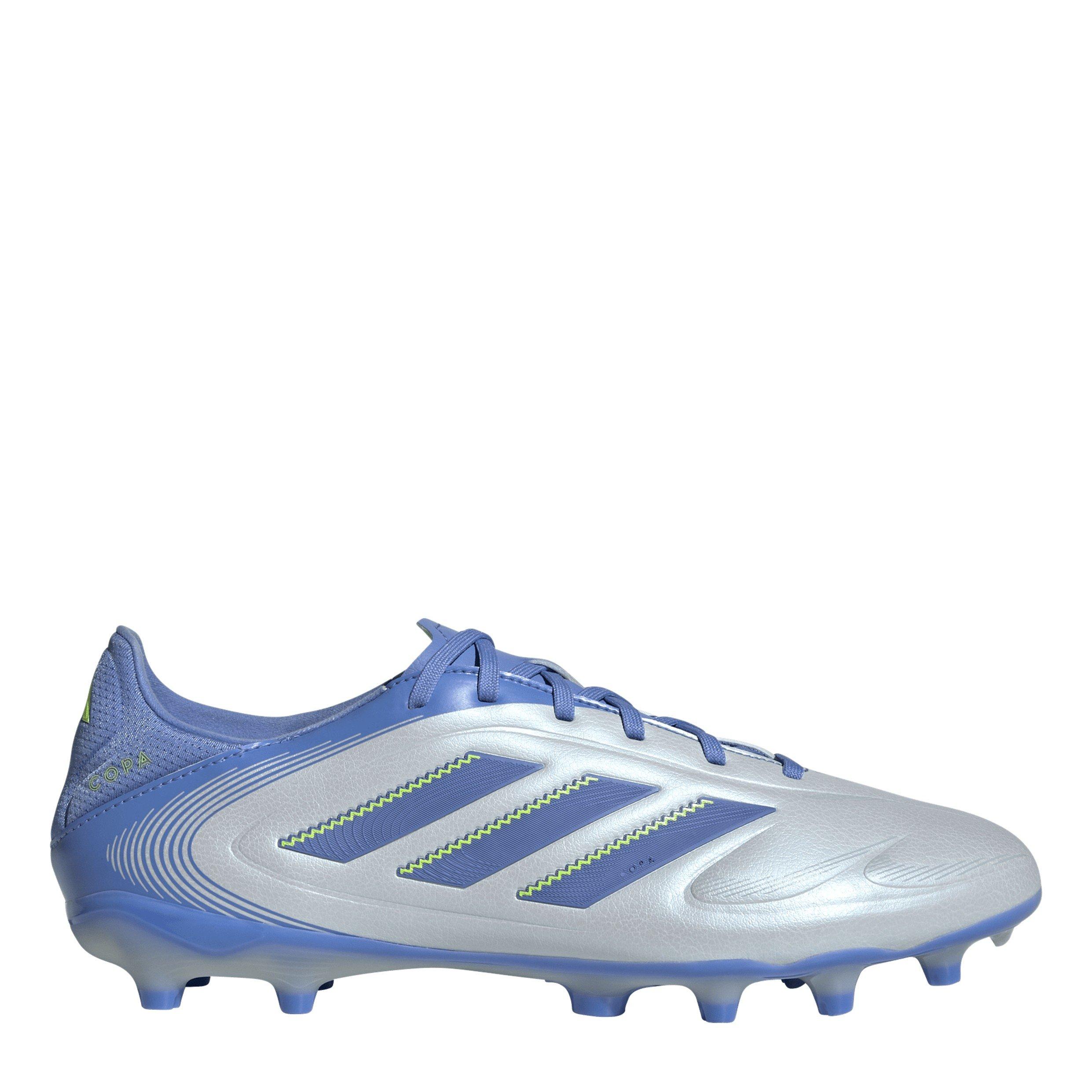 Adidas Men's Copa Pure 3 League Adults  Ground Football Boots - Halo Blue/Blue - 10.5(45.3)