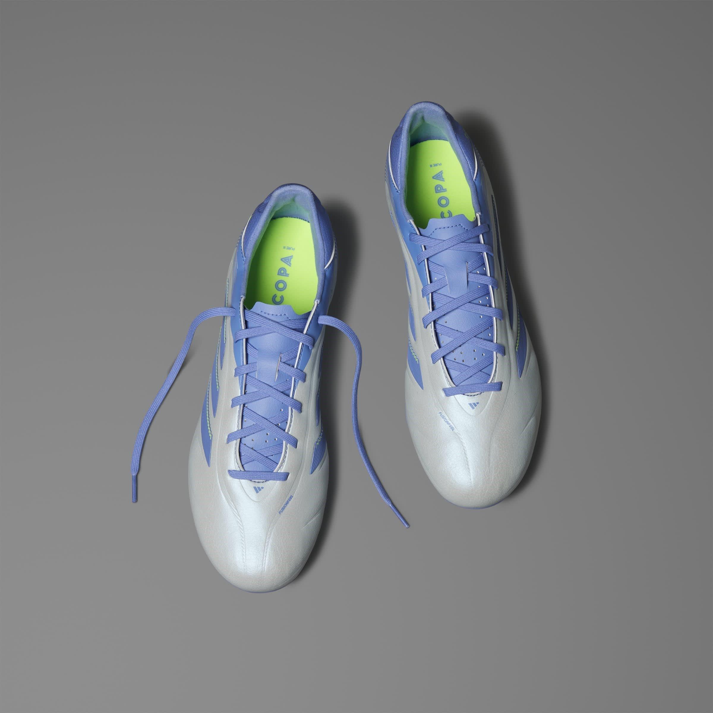 Halo Blue/Blue - adidas - Copa Pure 3 League Adults Multi Ground Football Boots - 12