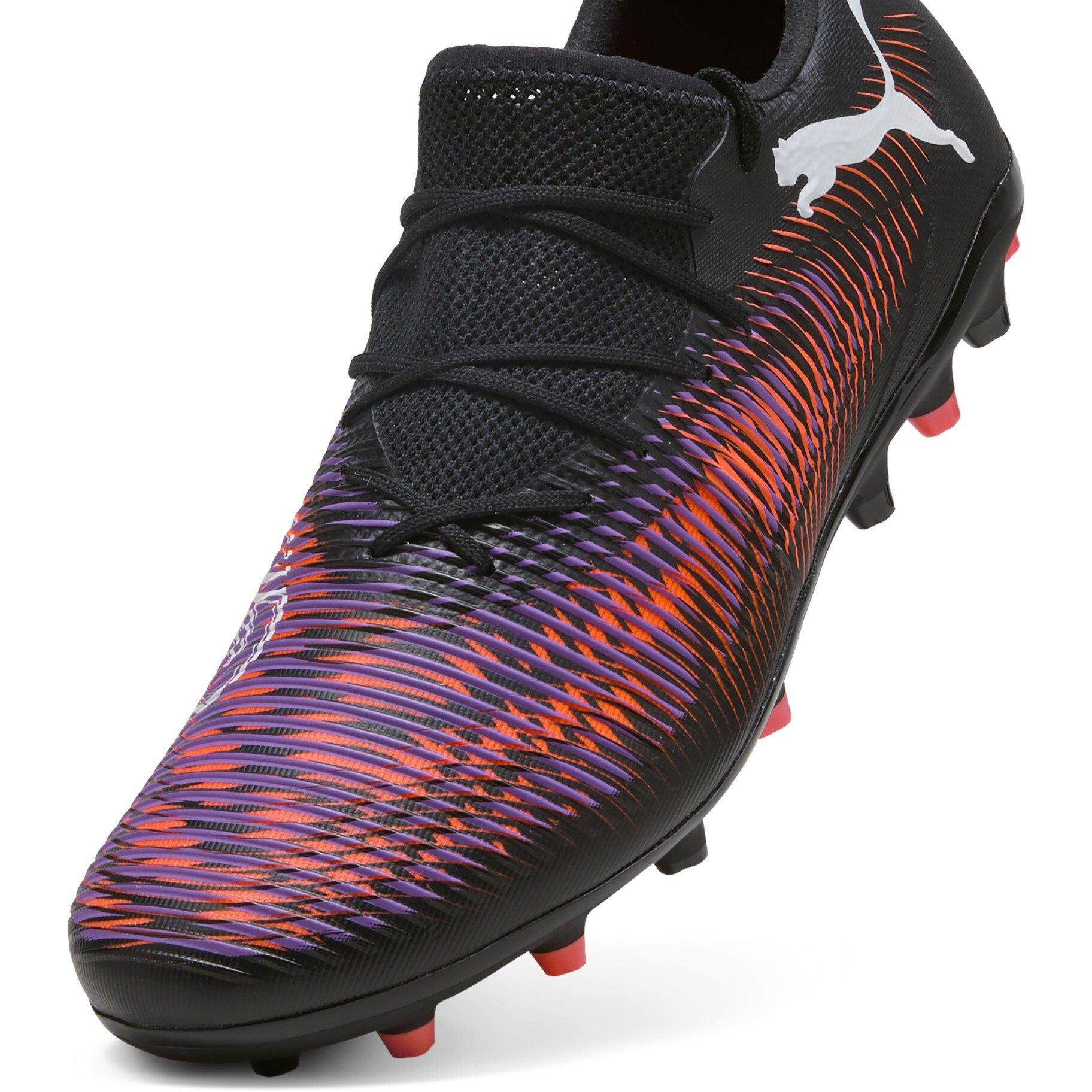 Puma Black-PU - Puma - Men's Future 8 Match Low Mg Firm Ground Football Boots - 6