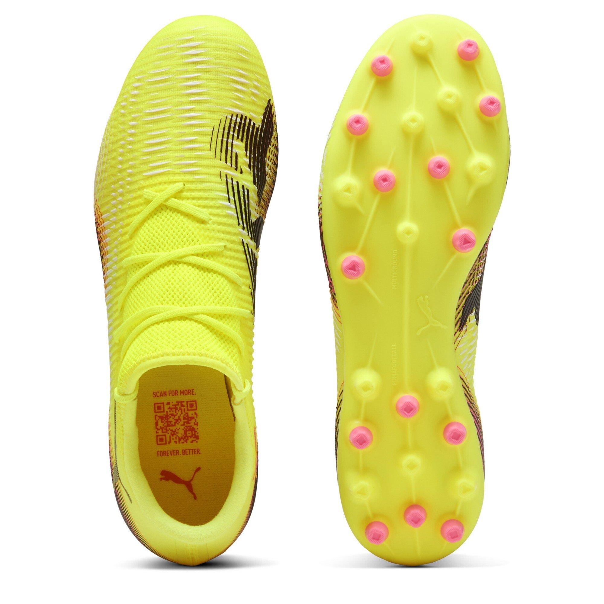 Yellow Alert- - Puma - Men's Future 8 Match Low Mg Firm Ground Football Boots - 3