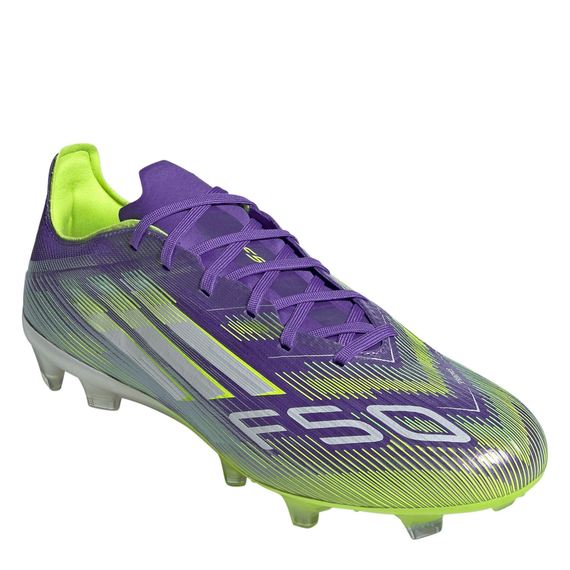 Purple/White - adidas - F50 Pro Adults Firm Ground Football Boots - 3