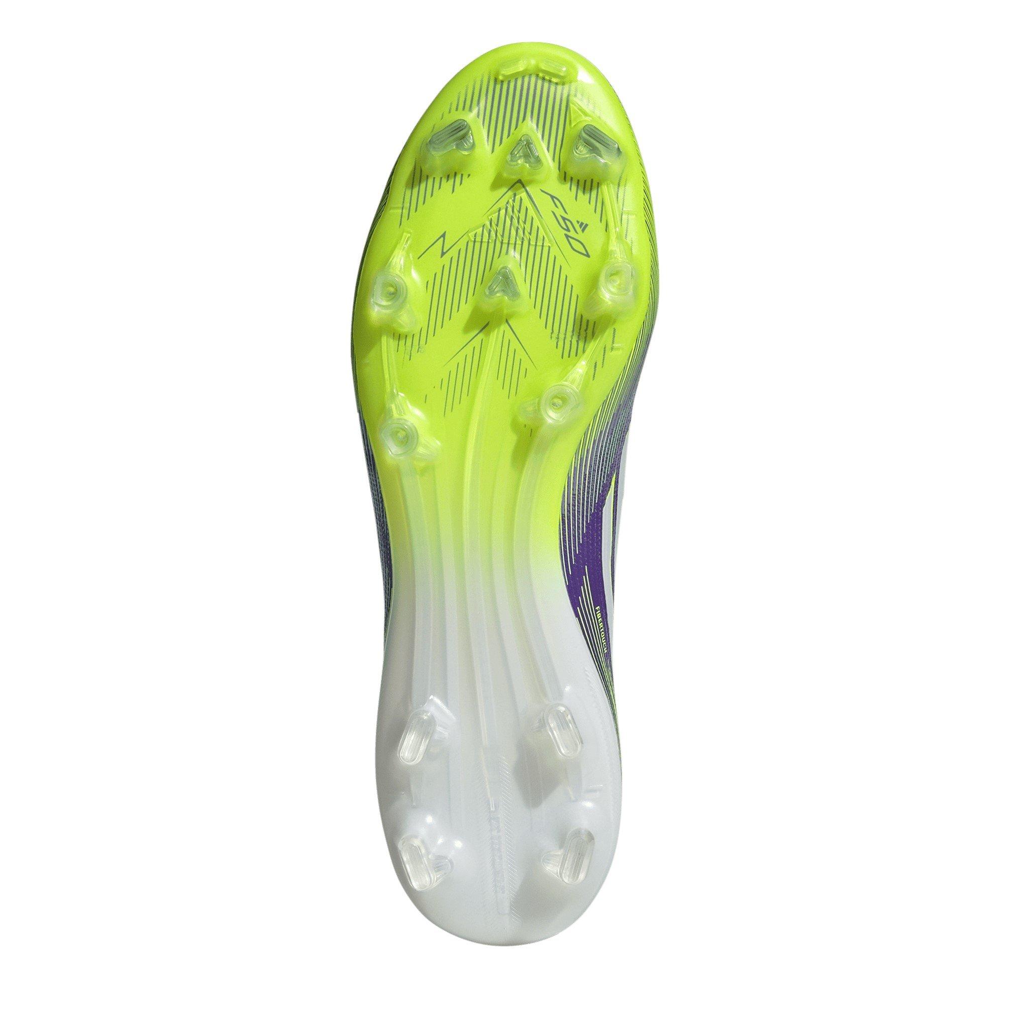 Purple/White - adidas - F50 Pro Adults Firm Ground Football Boots - 6