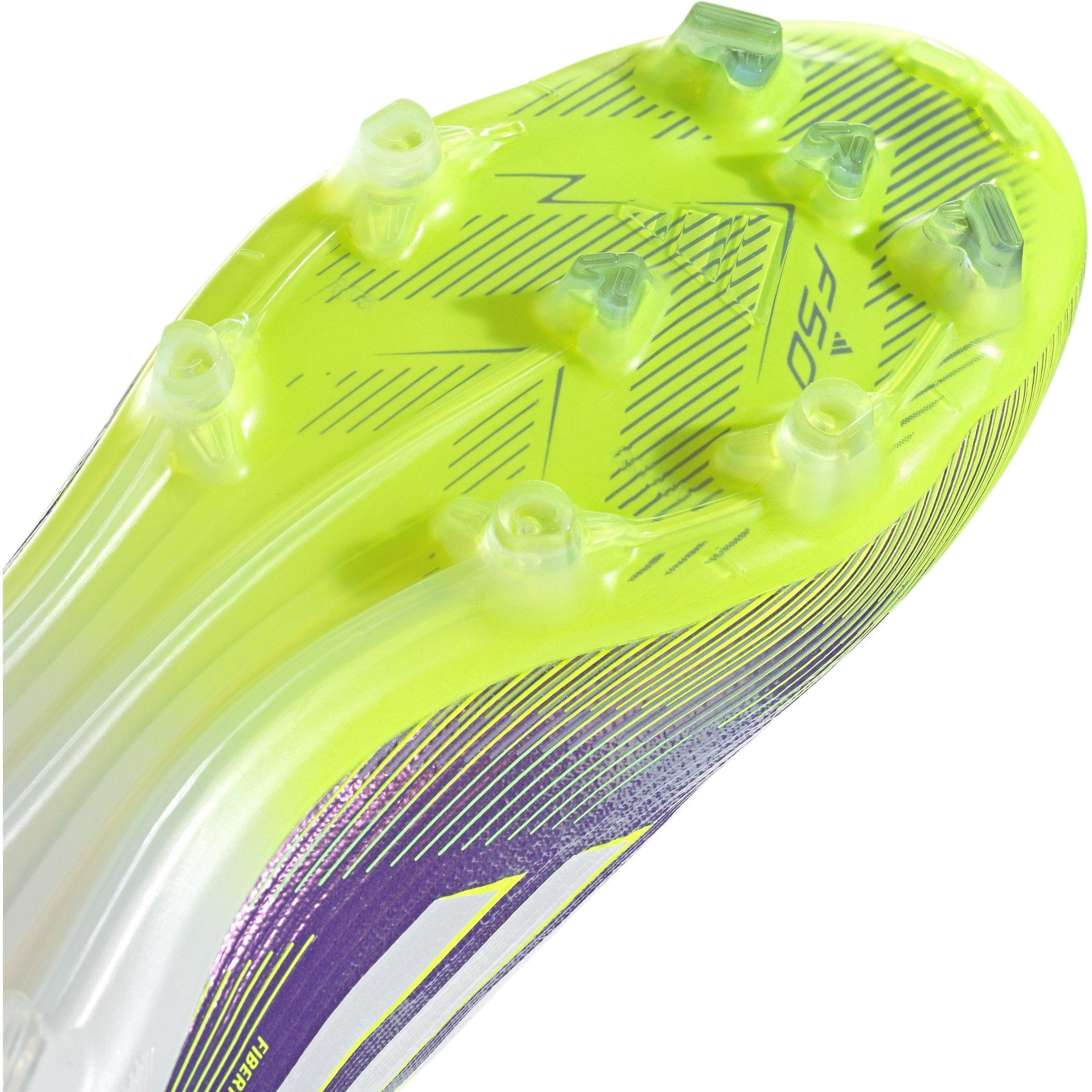 Purple/White - adidas - F50 Pro Adults Firm Ground Football Boots - 8