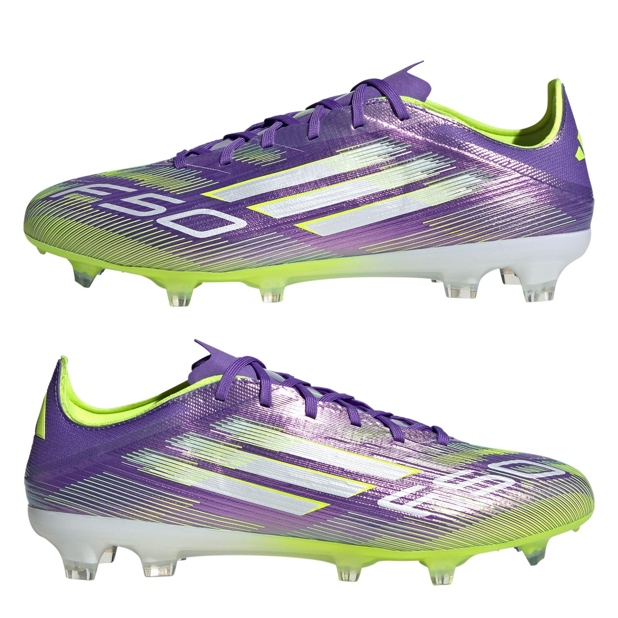 Purple/White - adidas - F50 Pro Adults Firm Ground Football Boots - 9
