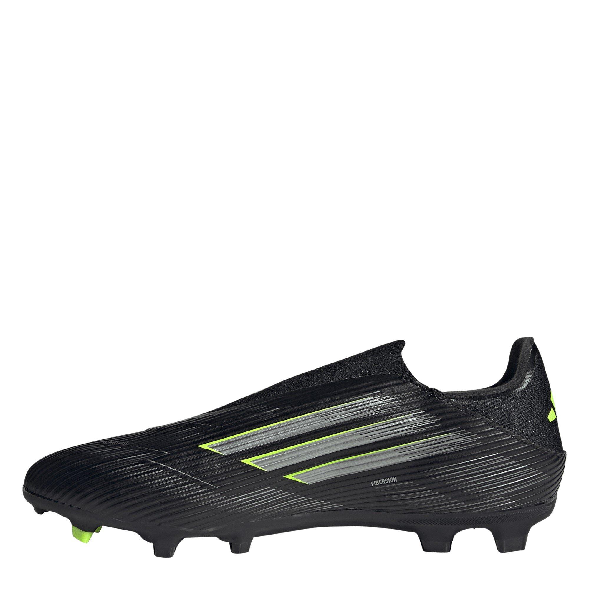 Zwart/Citroen - adidas - F50 League Laceless Adults Firm Ground Football Boots - 2