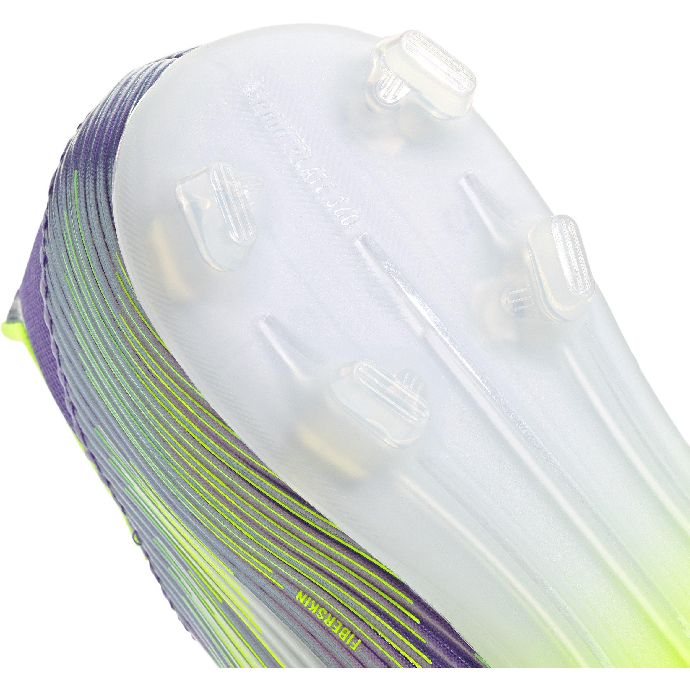 Lila/Weiß - adidas - F50 League Laceless Adults Firm Ground Football Boots - 8