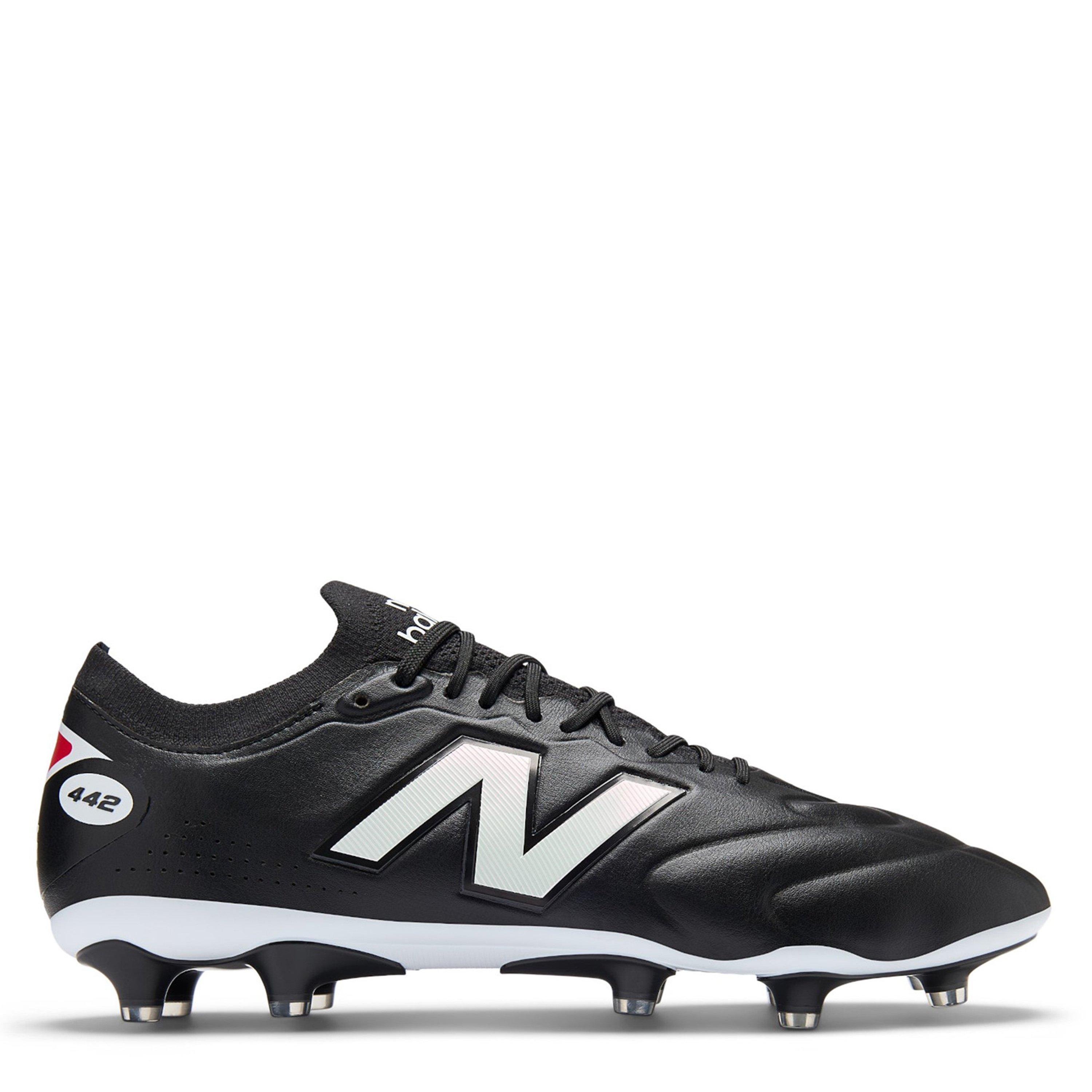Black/White - New Balance - Men's Firm Ground Football Boots - 1