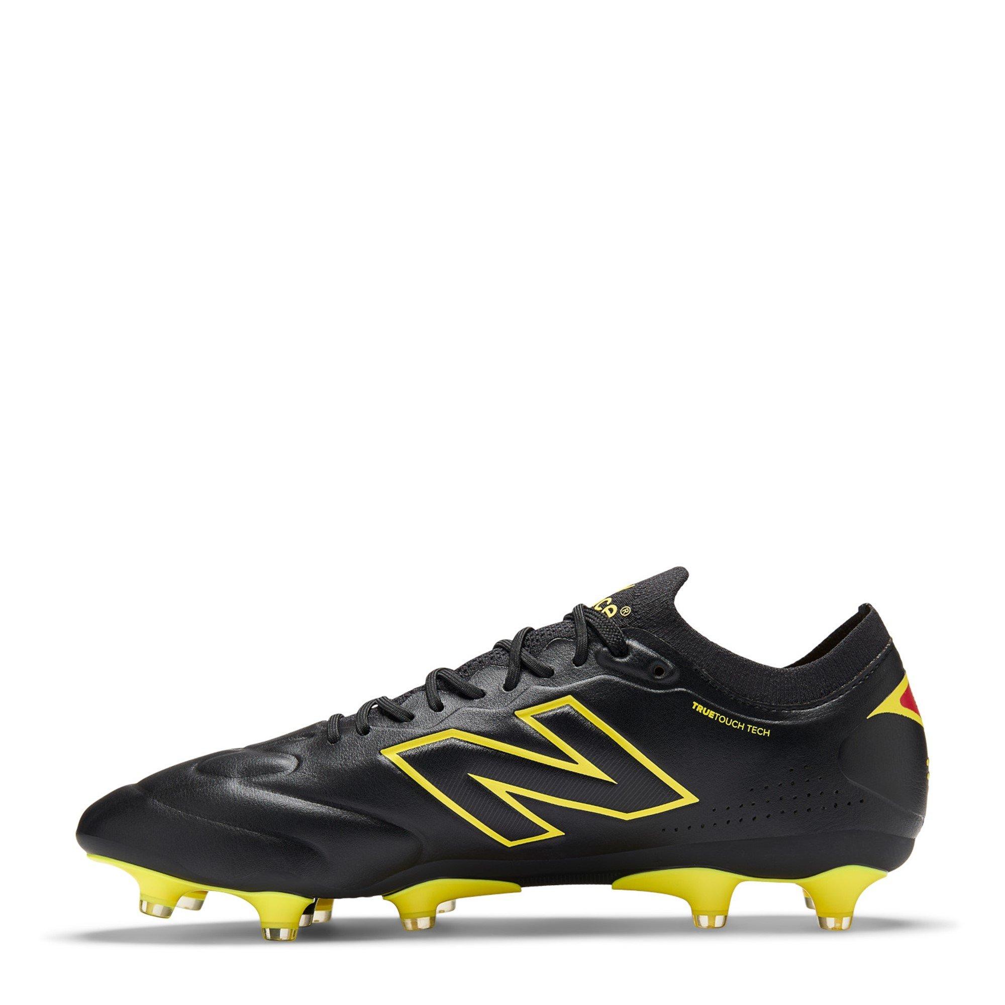 Sort/Gul - New Balance - Men's Firm Ground Football Boots - 3