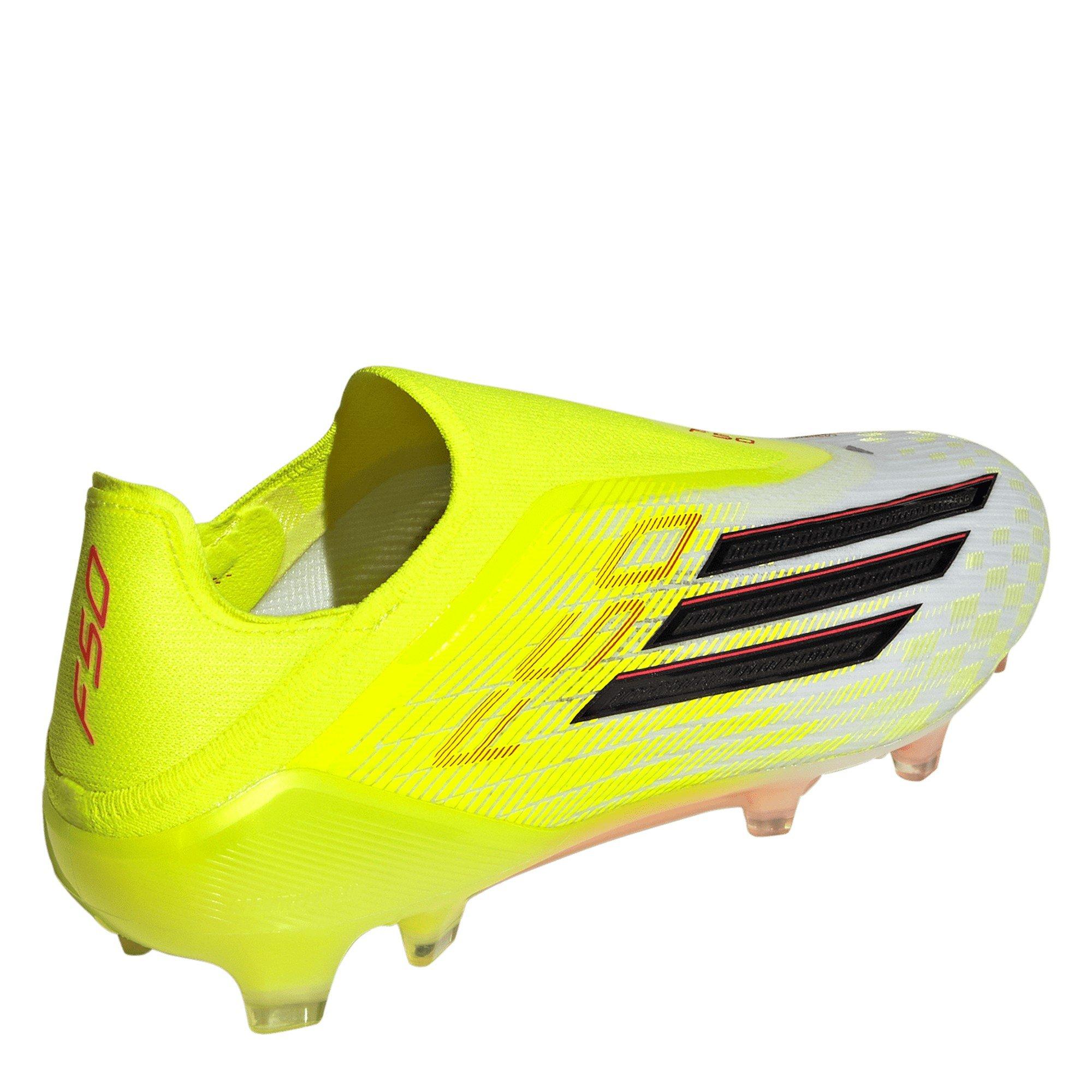 Solar Yellow - adidas - F50 Elite Laceless Adults Firm Ground Football Boots - 5