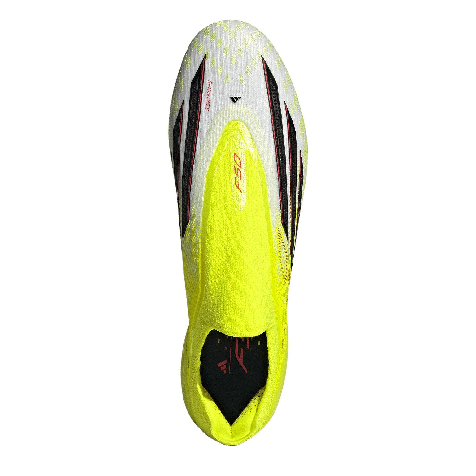Solar Yellow - adidas - F50 Elite Laceless Adults Firm Ground Football Boots - 6