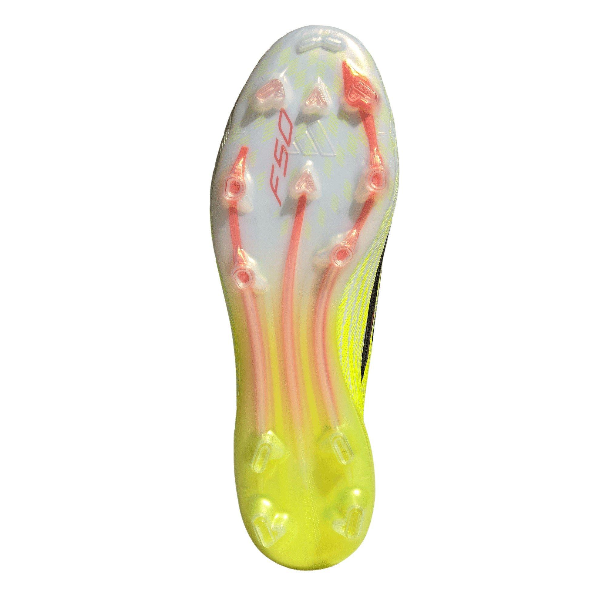 Solar Yellow - adidas - F50 Elite Laceless Adults Firm Ground Football Boots - 8