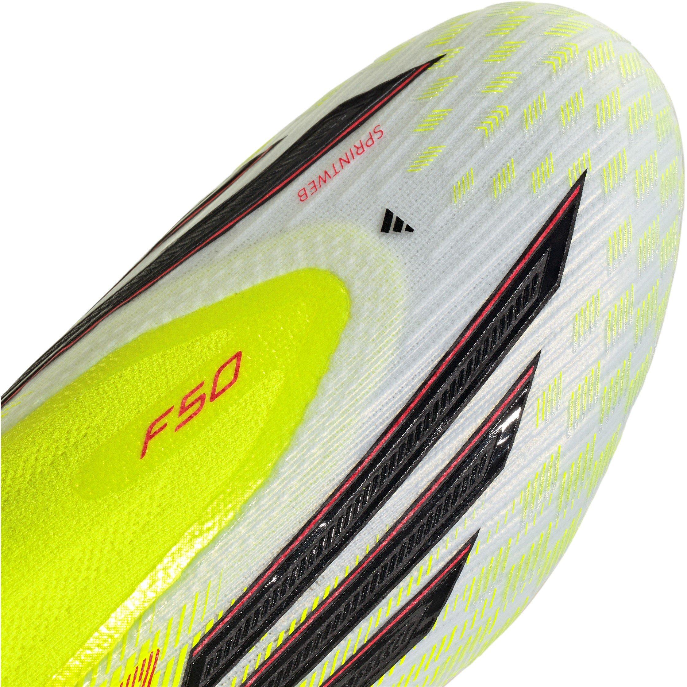Solar Yellow - adidas - F50 Elite Laceless Adults Firm Ground Football Boots - 9