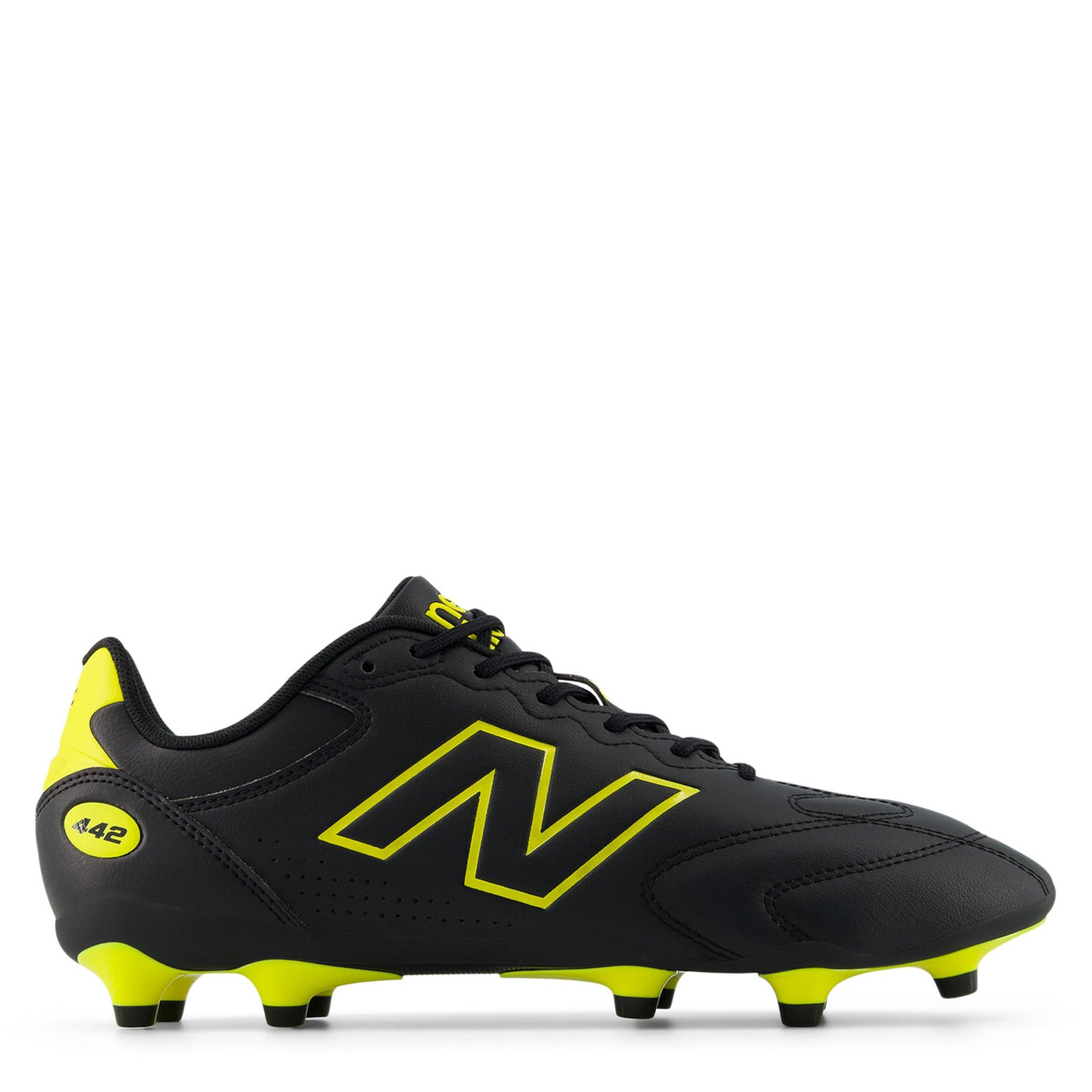 Black/Yellow - New Balance - Men's NB .3 Firm Ground Football Boots - 1