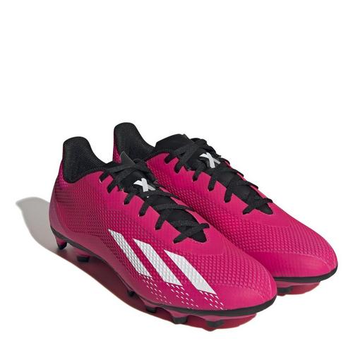 S.Pink/Wht/Blk - adidas - X Speed Portal 4 Firm Ground Football Boots - 3