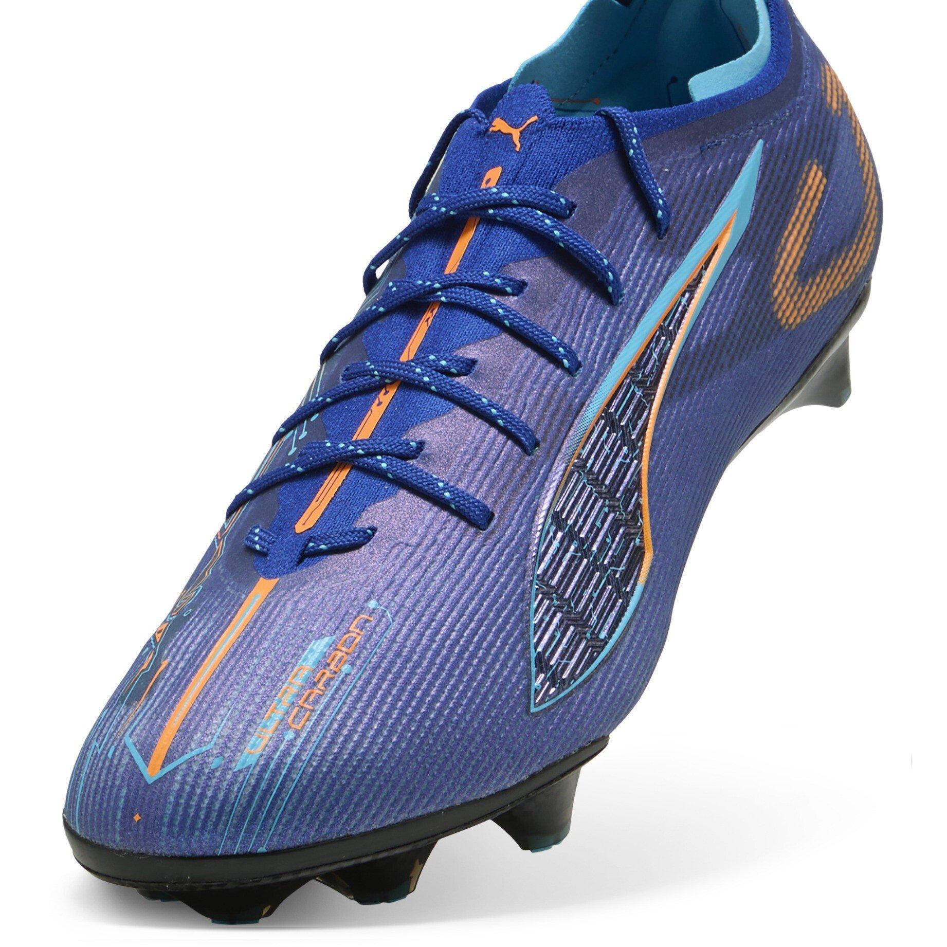Živopisna plava-He - Puma - Men's Ultra 5 Carbon Speed Firm Ground Football Boots - 6