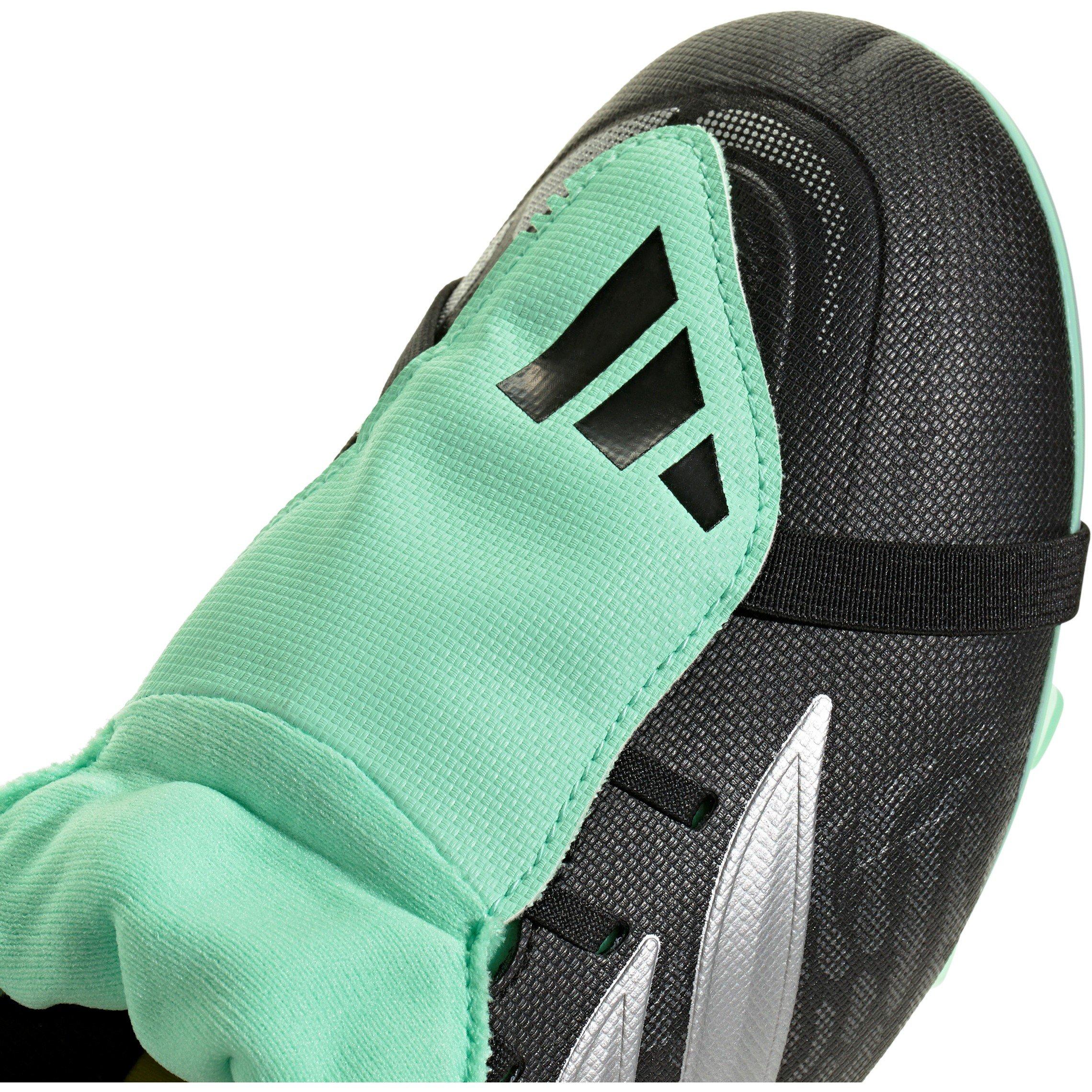 Blk/Silver/Mint - adidas - Predator Club Fold-Over Tongue Firm Ground Boots - 7