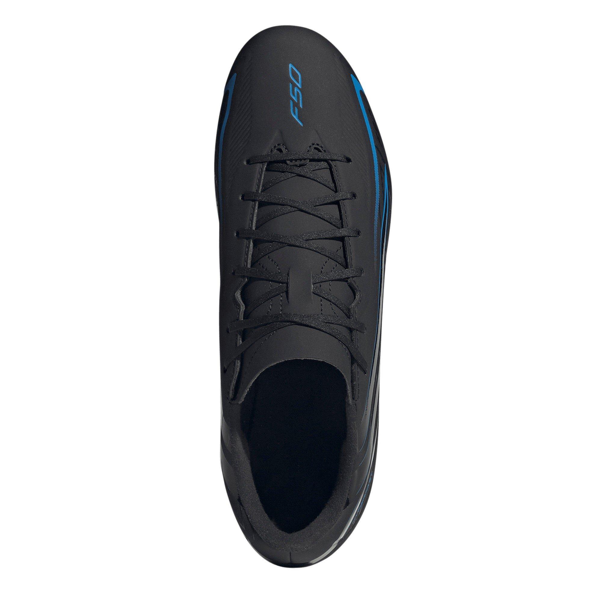 Black/Blue - adidas - Adidas F50 Adults Club Firm Ground Football Boots - 5