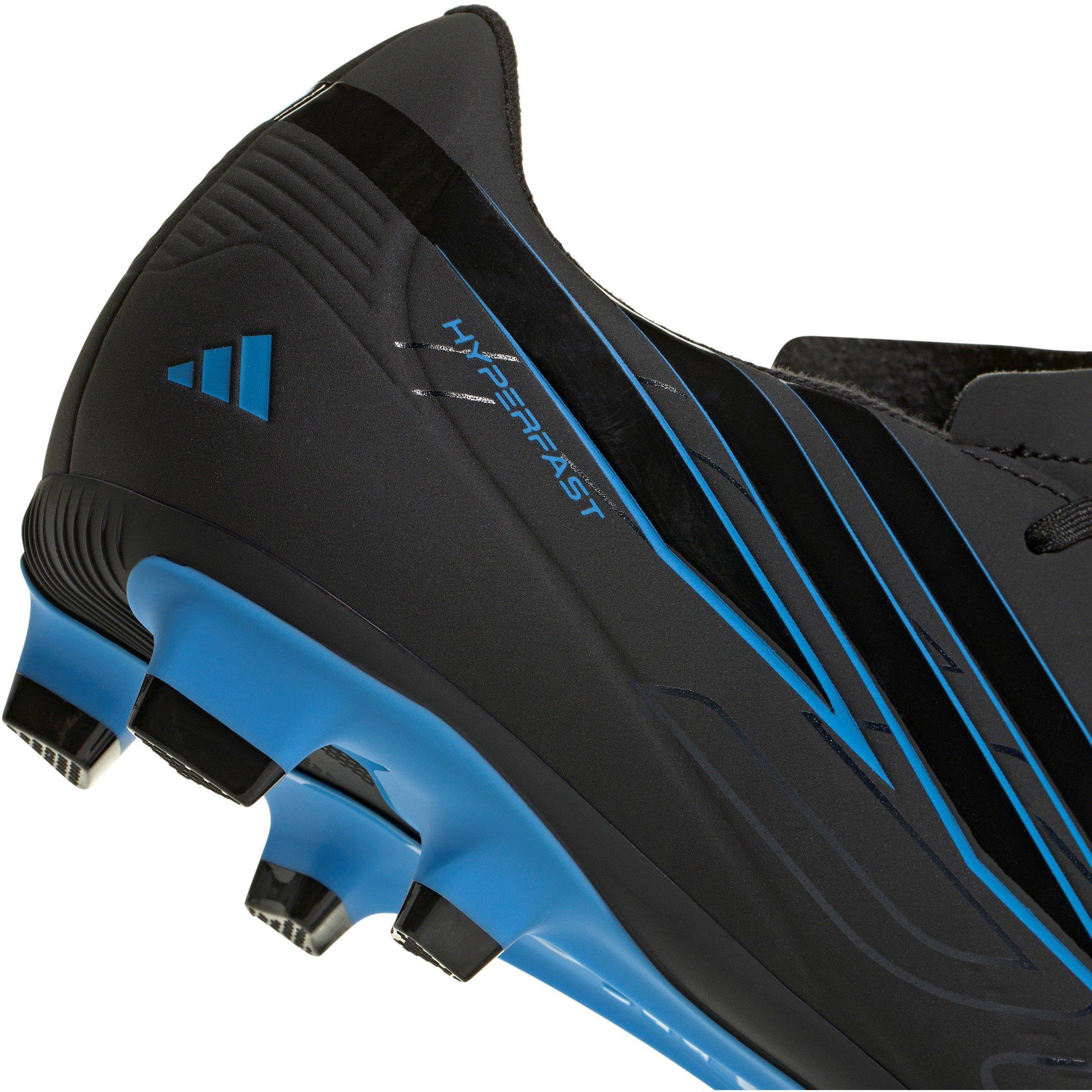 Black/Blue - adidas - Adidas F50 Adults Club Firm Ground Football Boots - 8