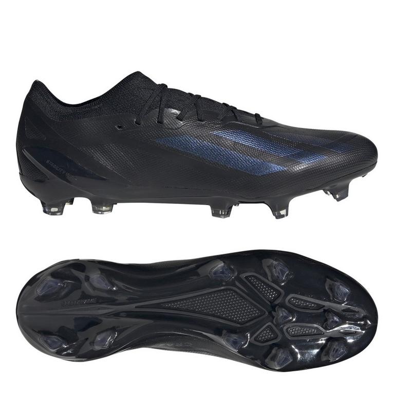 Noir/Noir - adidas - X Crazyfast Elite Firm Ground Football Boots - 10