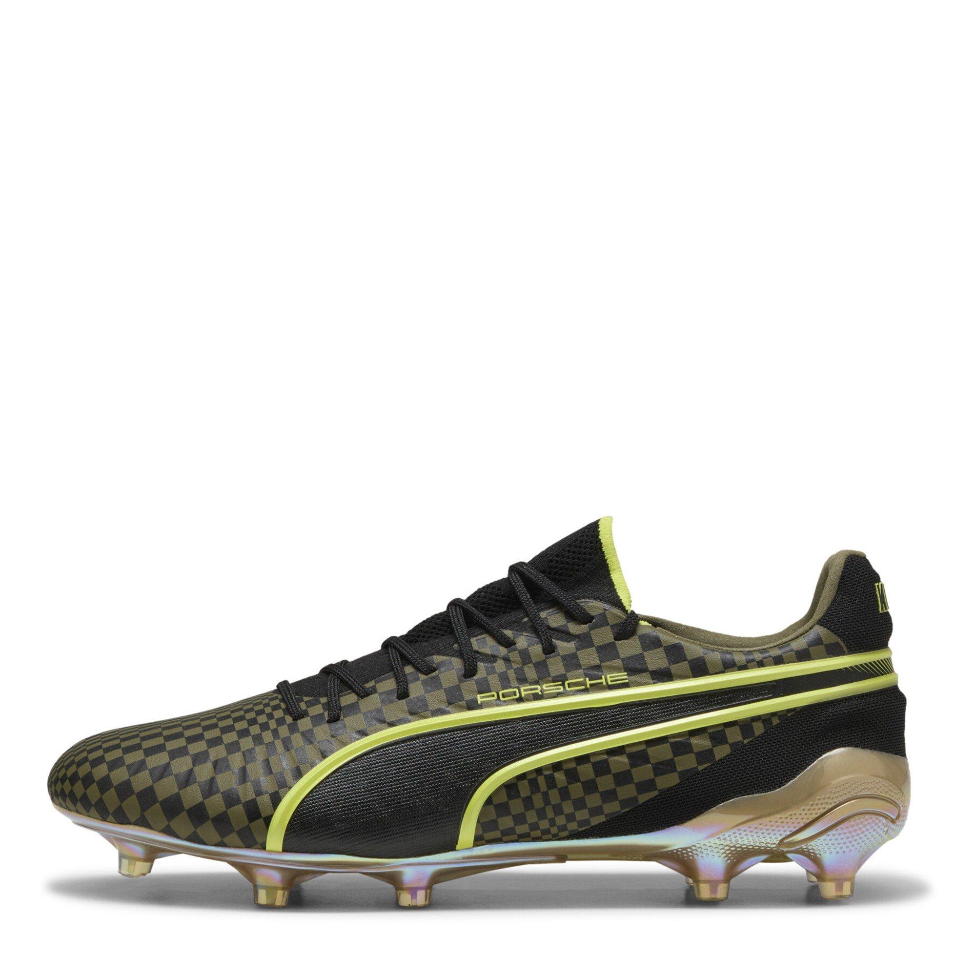 Maslinasto zelena-Pu - Puma - Men's King Ultimate X Porsche Firm Ground Football Boots - 2