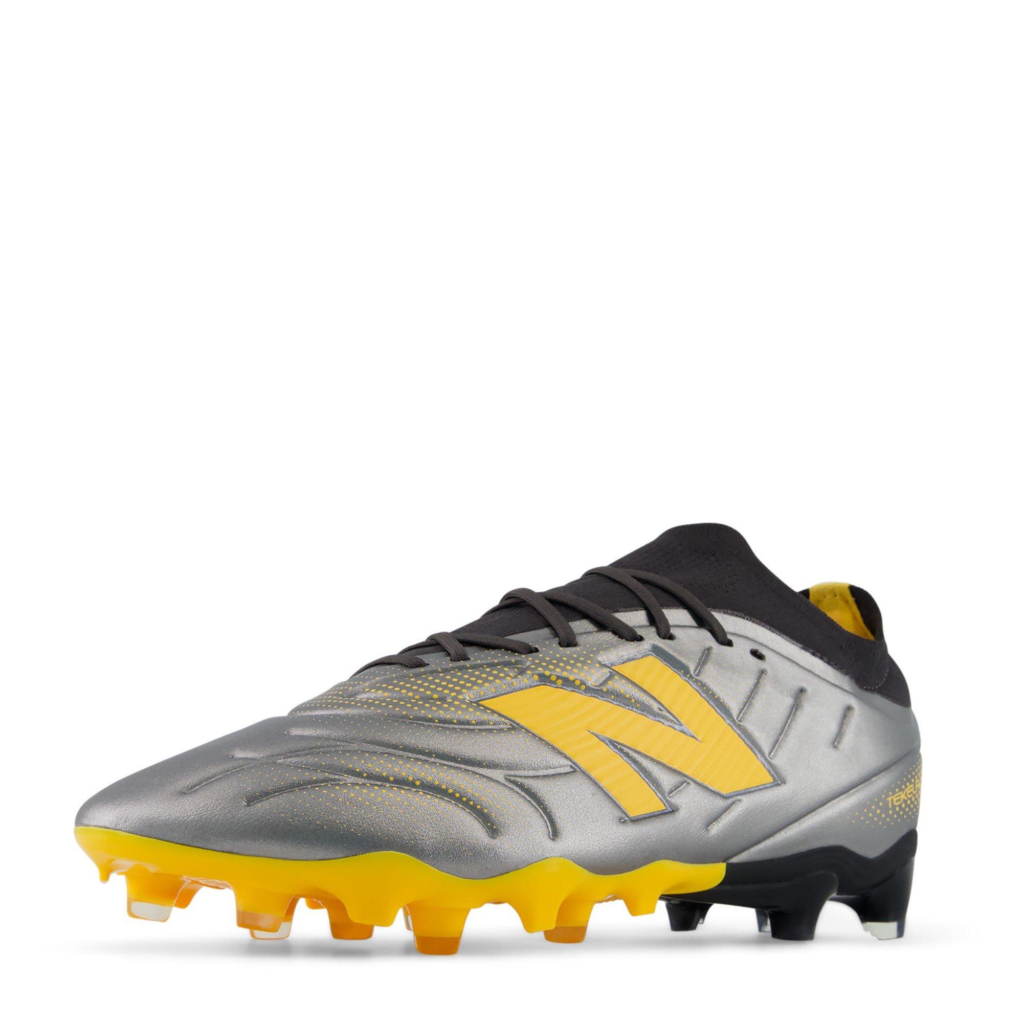 Grey/Orange - New Balance - Men's Tekela .3 Tekela Firm Ground Football Boots - 5