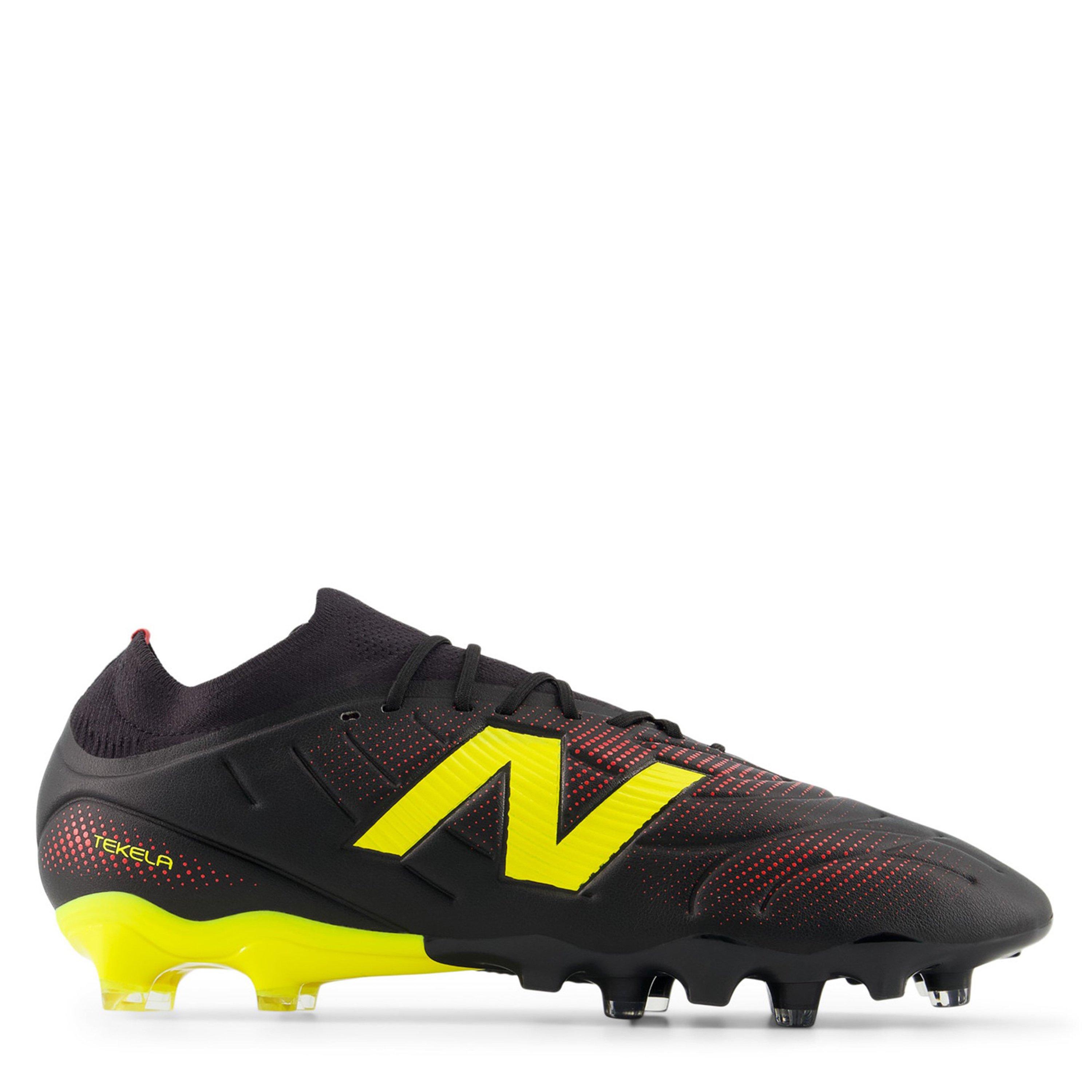 Black/Yellow - New Balance - Men's Tekela .3 Tekela Firm Ground Football Boots - 1