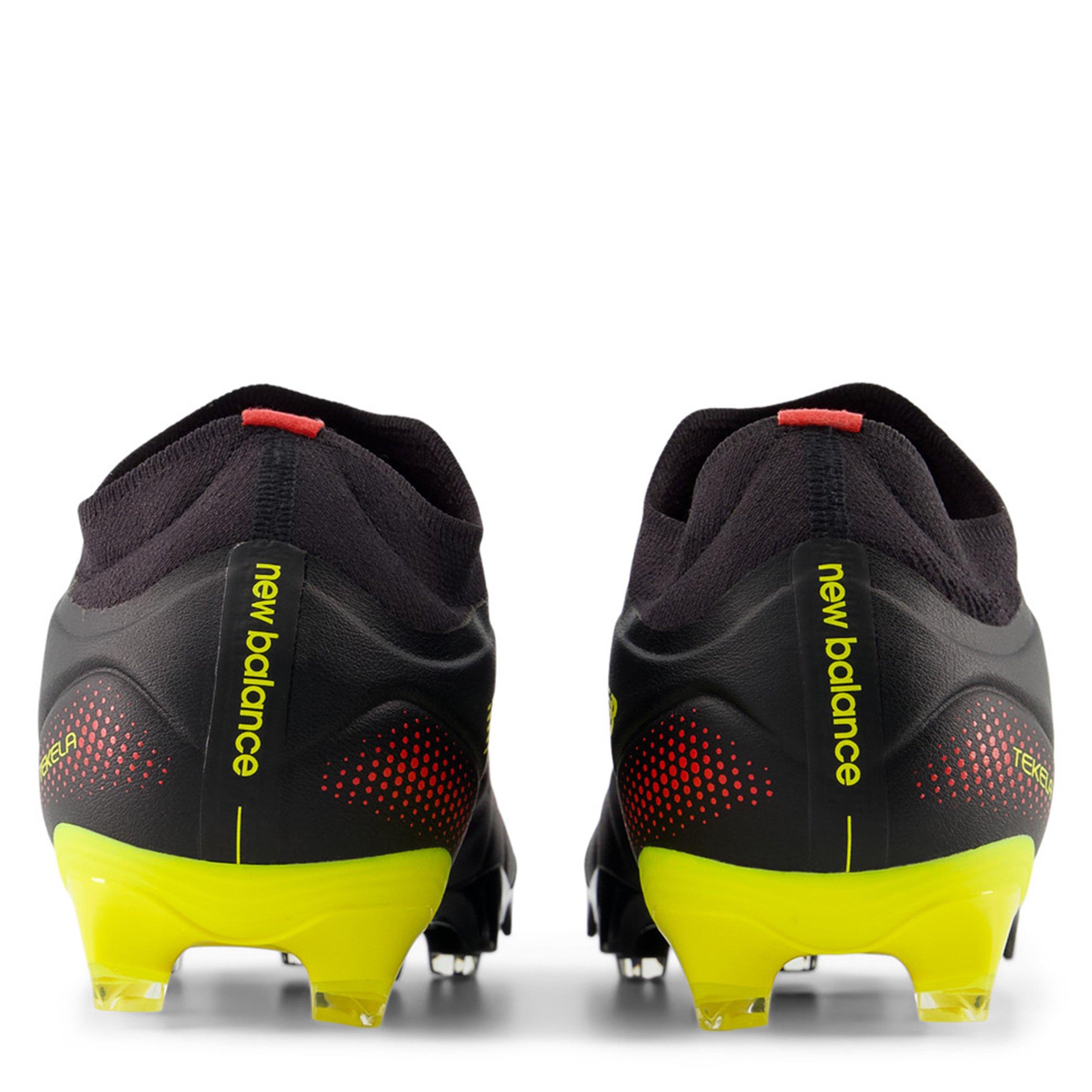 Black/Yellow - New Balance - Men's Tekela .3 Tekela Firm Ground Football Boots - 5