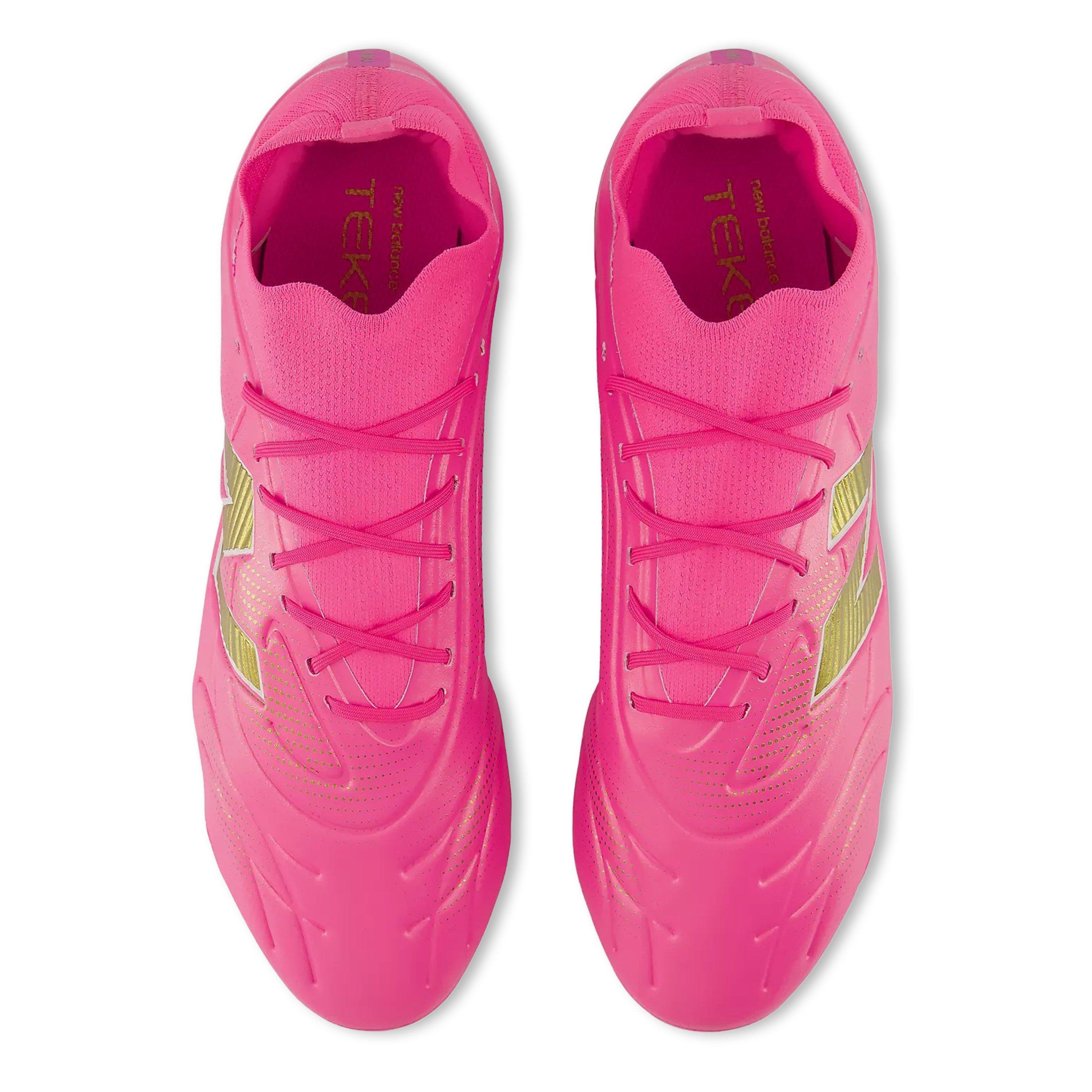 Pink/White - New Balance - Men's Tekela .3 Tekela Firm Ground Football Boots - 6