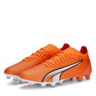 Naranja/Azul - Puma - Ultra.3 Firm Ground Football Boots - 1