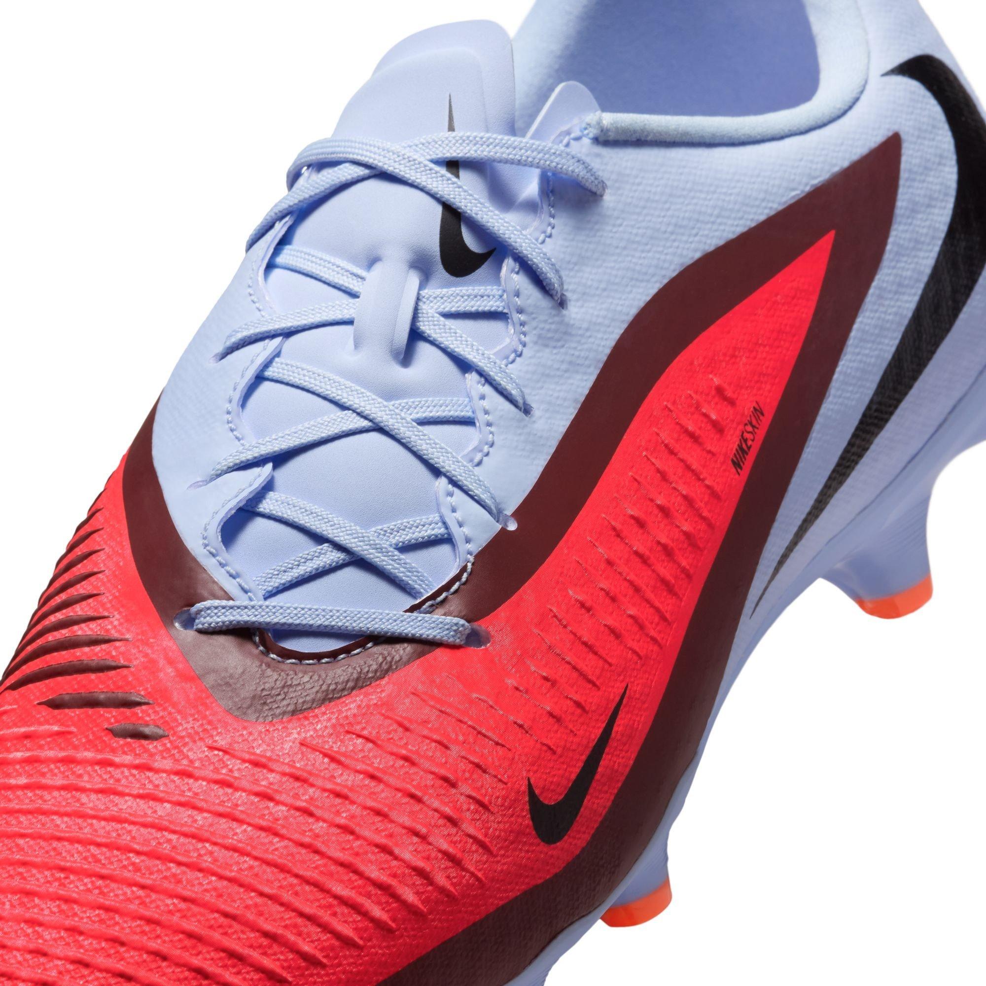 Grey/Red - Nike - Phantom 6 Academy Firm Ground Boots - 7