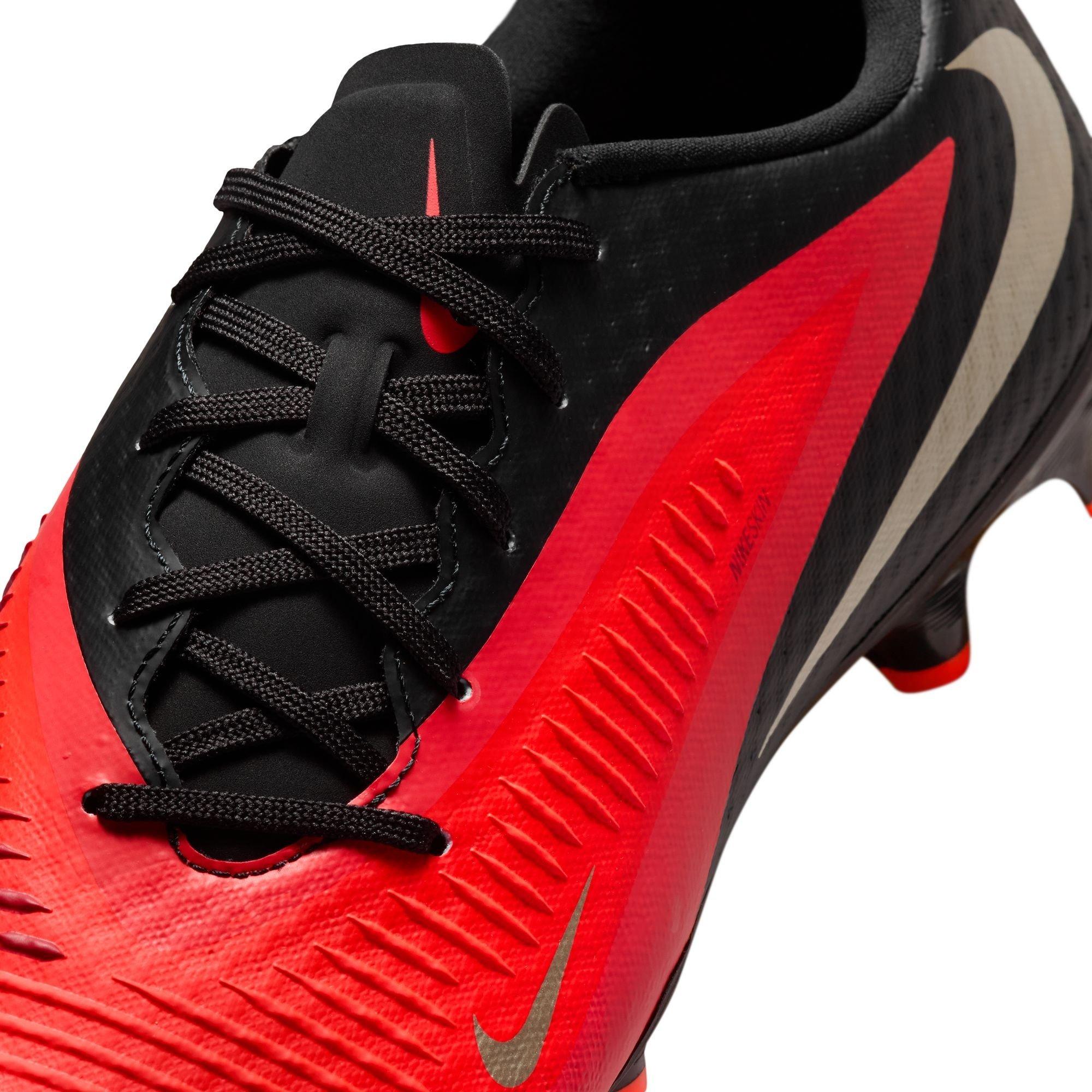 Crimson/Black - Nike - Phantom 6 Academy Firm Ground Boots - 7