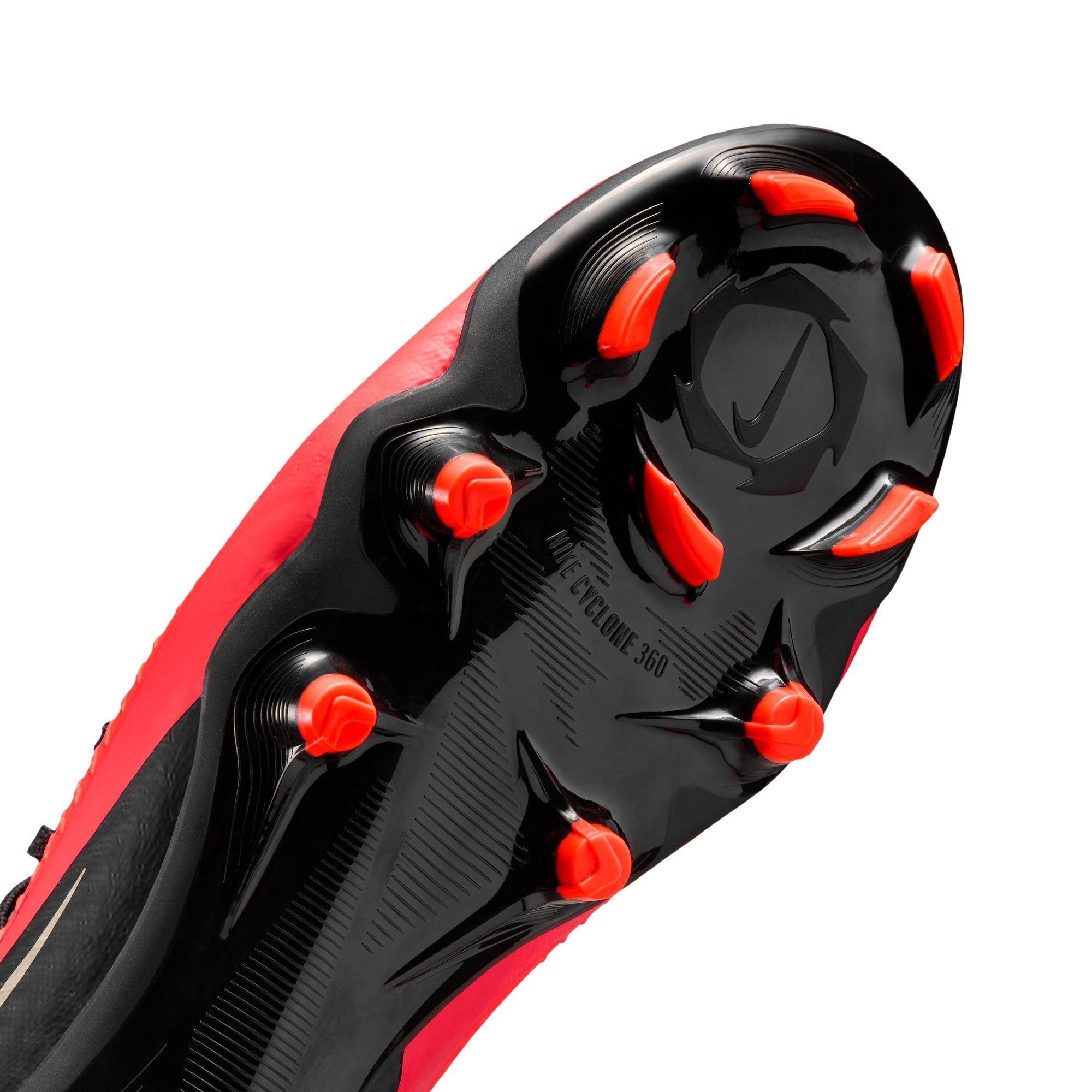 Crimson/Black - Nike - Phantom 6 Academy Firm Ground Boots - 9