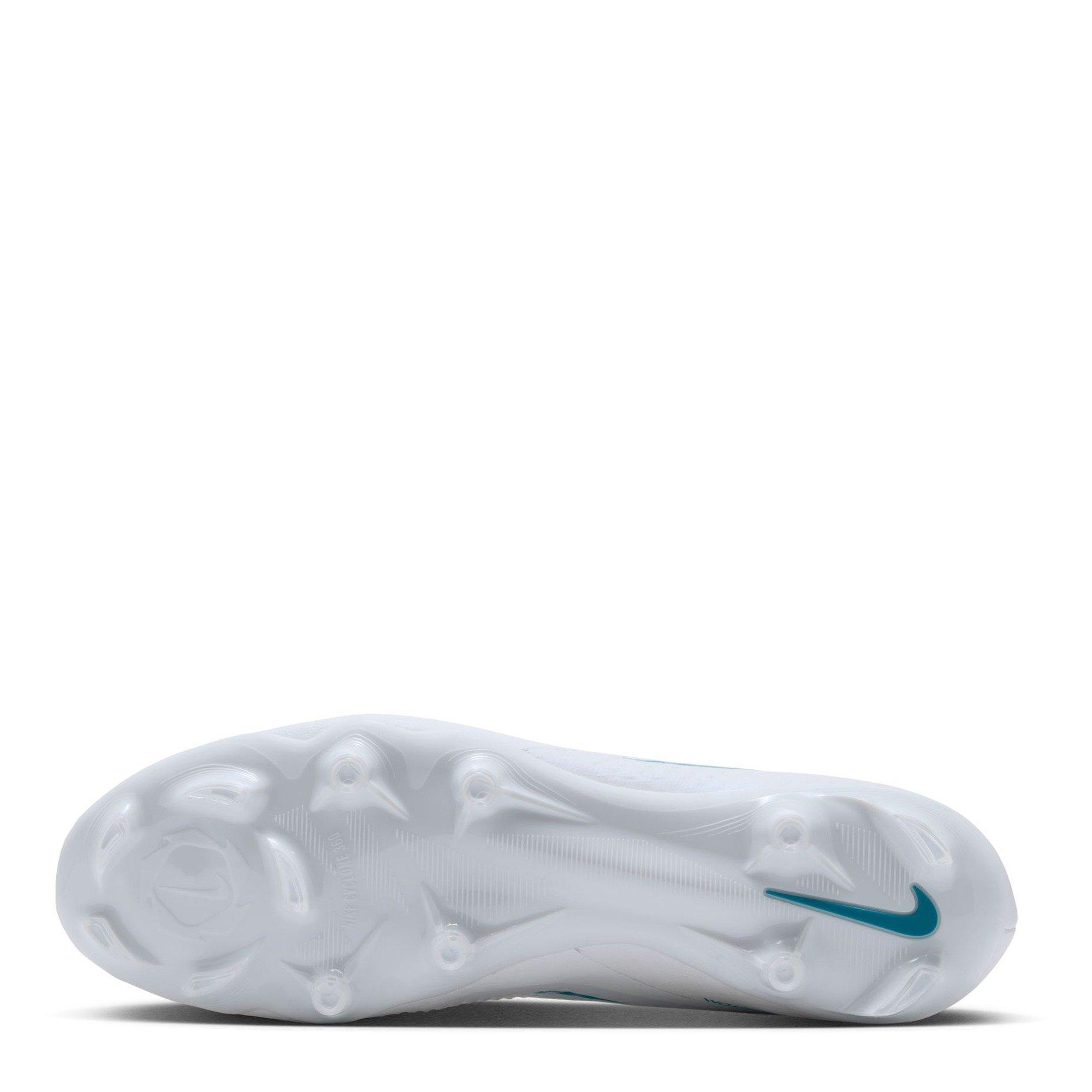 Wht/Cactus/Wht - Nike - Phantom 6 Academy Firm Ground Boots - 3