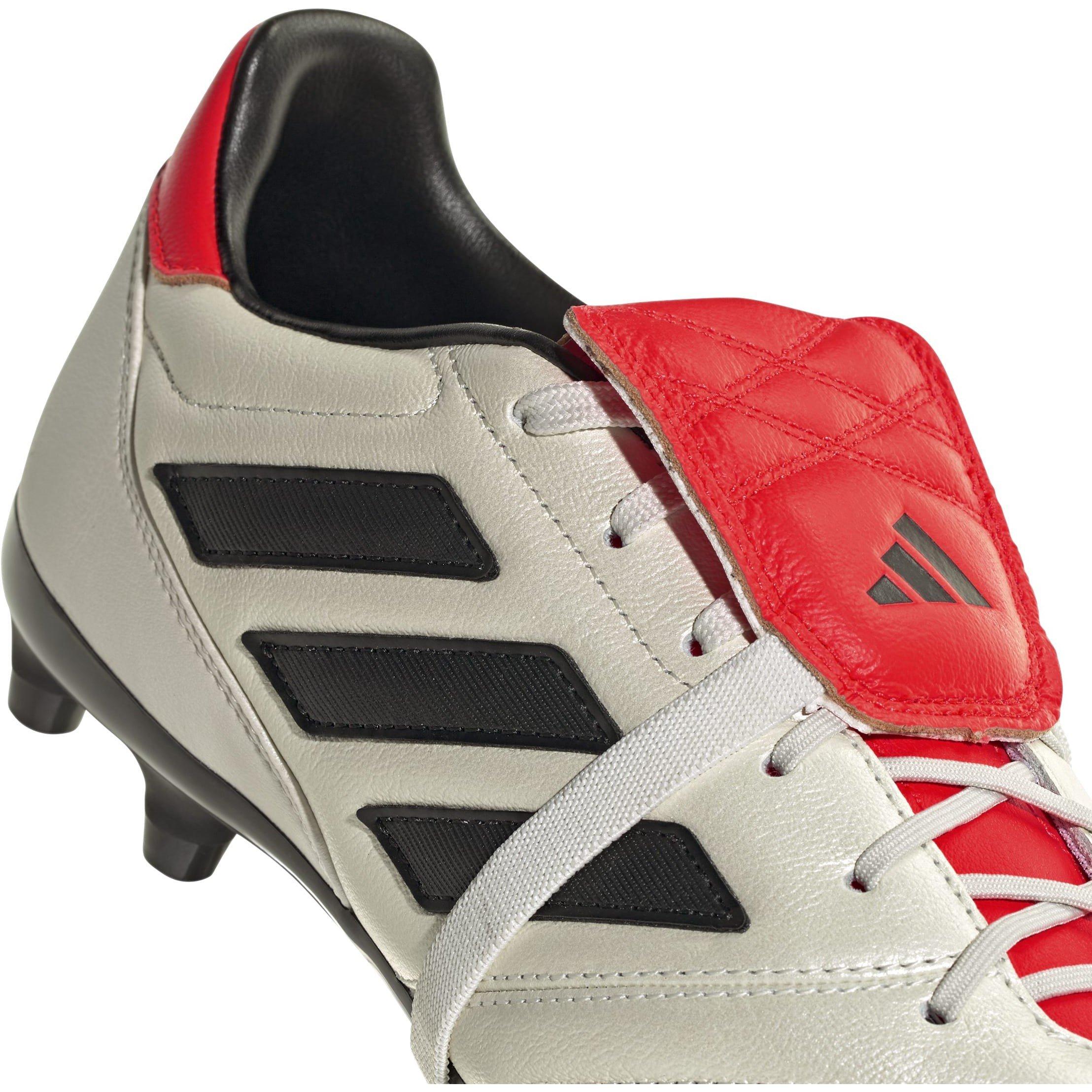 Bianco/Nero/Rosso - adidas - Copa Gloro Fold over Tongue Firm Ground Football Boots - 7