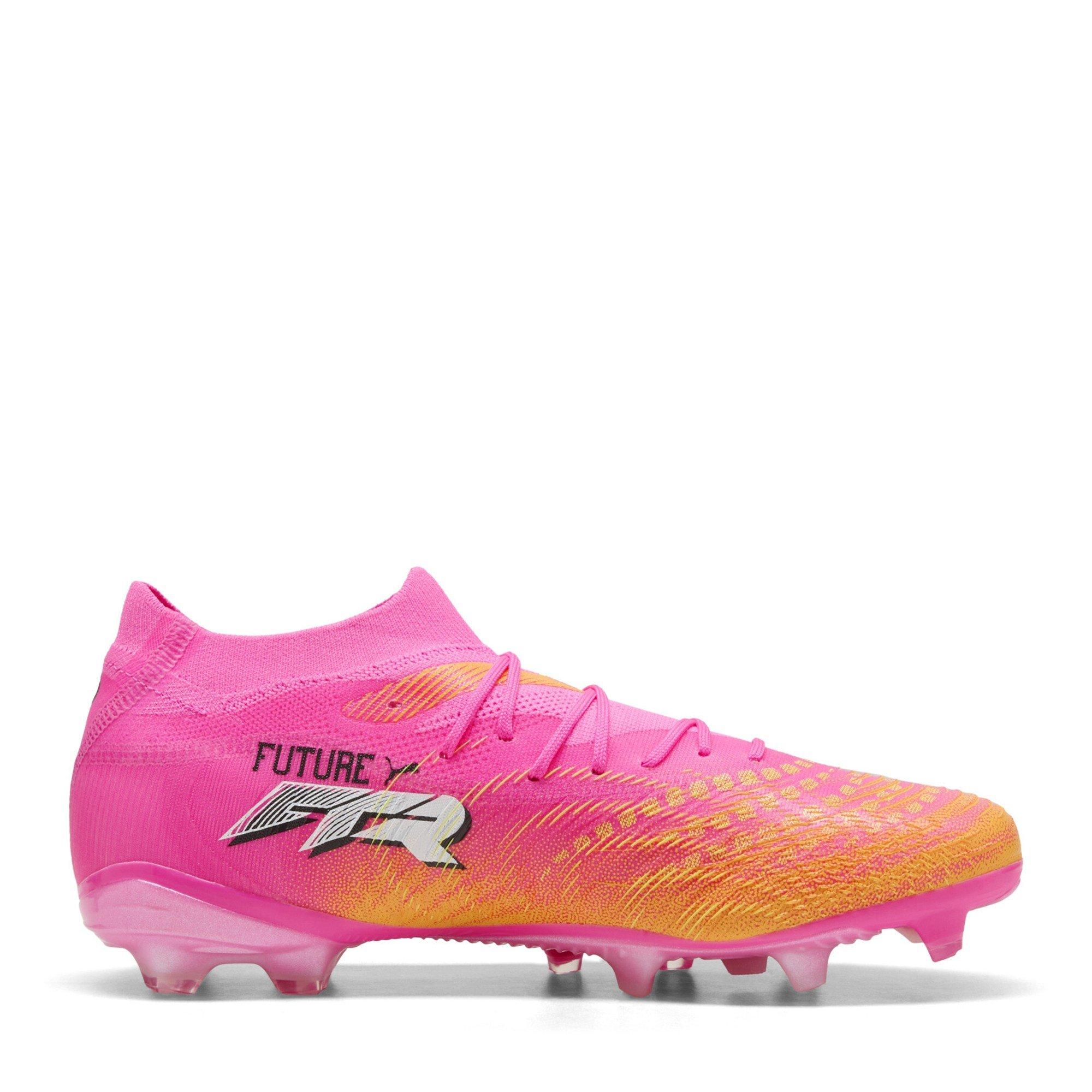 Pink/Aqua/White - Puma - Future Match 9 Firm Ground Football Boots - 4