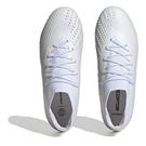 Blanco/Blanco - adidas - Predator .1 Firm Ground Football Boots - 6