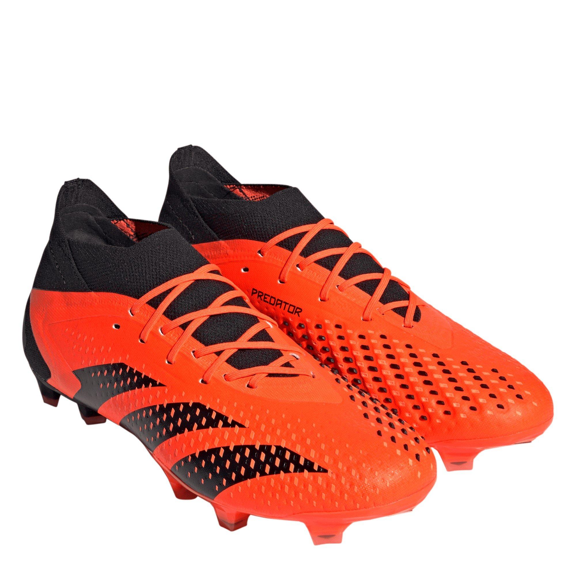 Naranja/Negro - adidas - Predator .1 Firm Ground Football Boots - 3