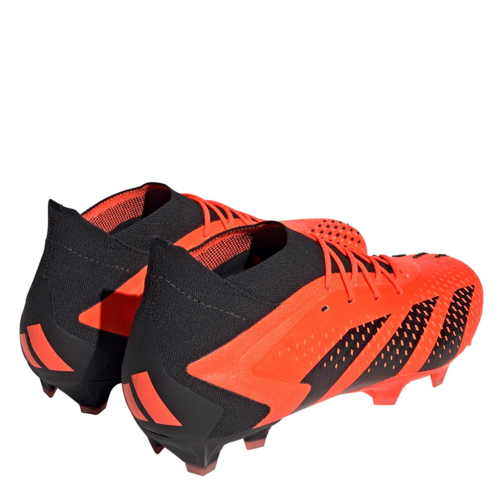 Naranja/Negro - adidas - Predator .1 Firm Ground Football Boots - 4