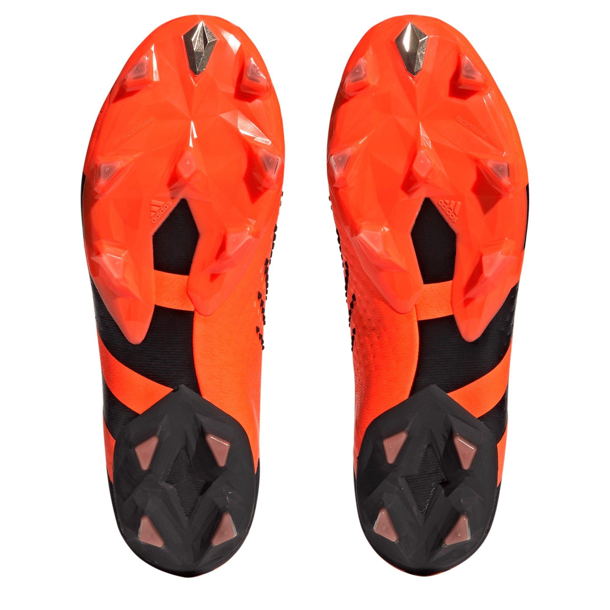 Naranja/Negro - adidas - Predator .1 Firm Ground Football Boots - 5