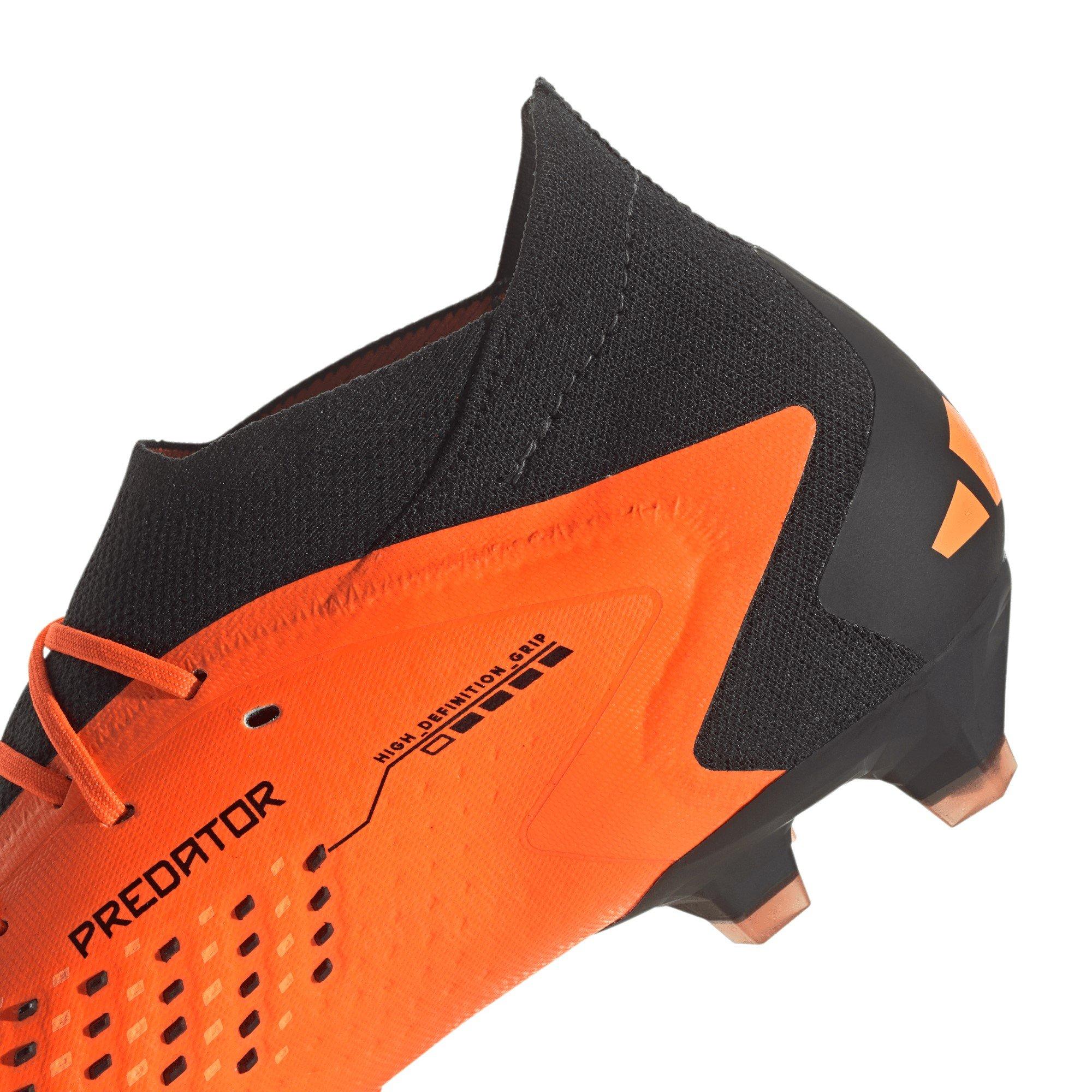 Naranja/Negro - adidas - Predator .1 Firm Ground Football Boots - 7