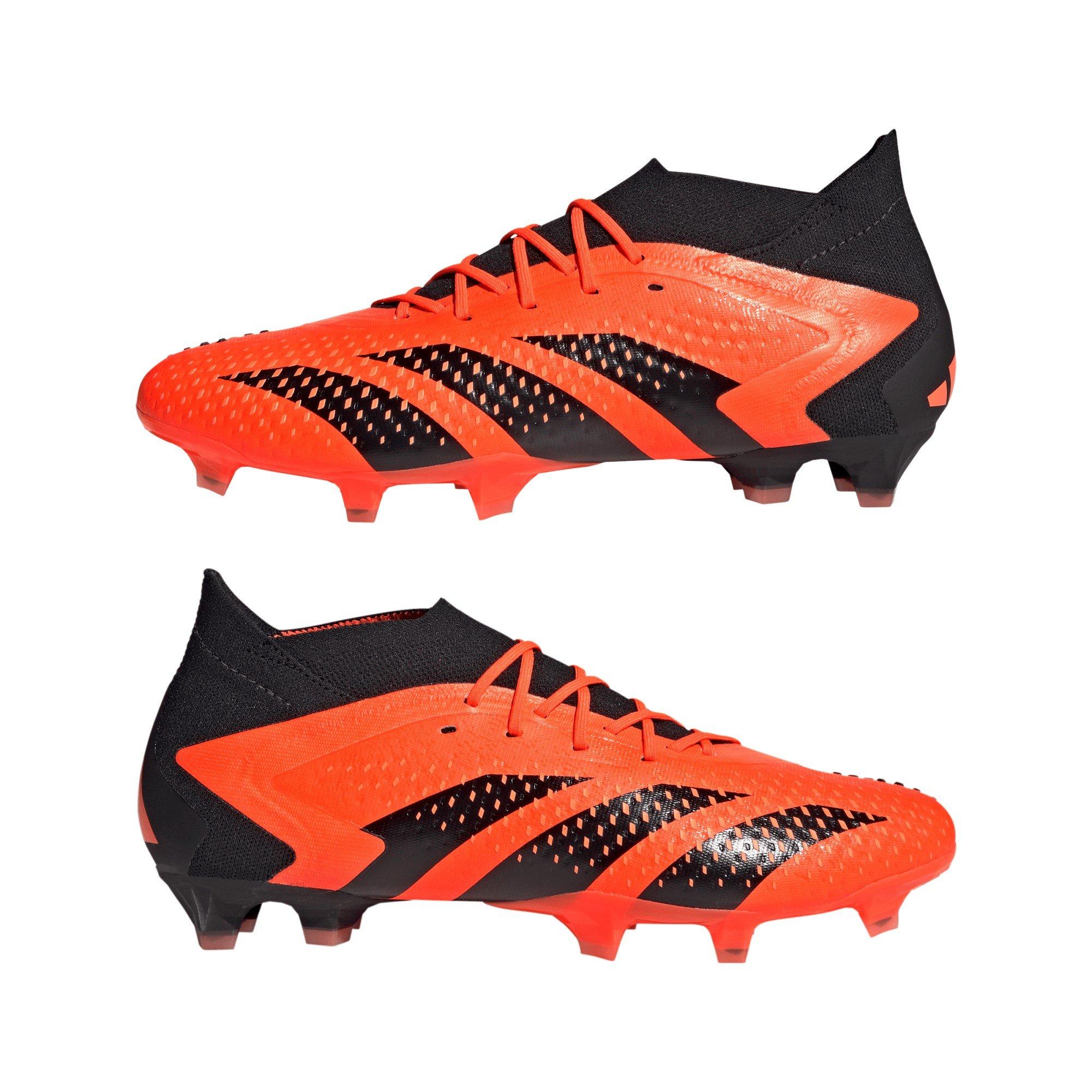 Naranja/Negro - adidas - Predator .1 Firm Ground Football Boots - 9