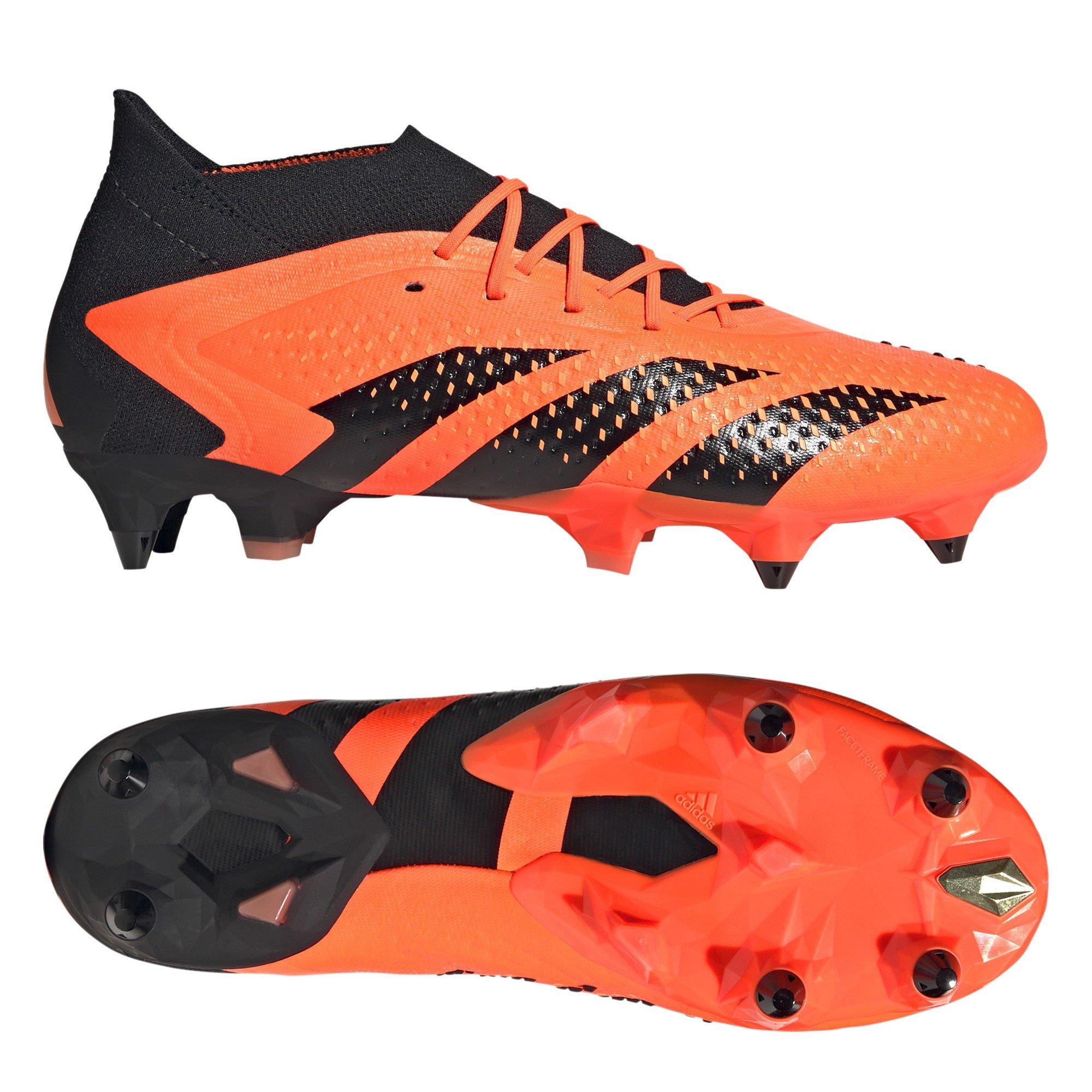 Naranja/Negro - adidas - Predator .1 Firm Ground Football Boots - 10